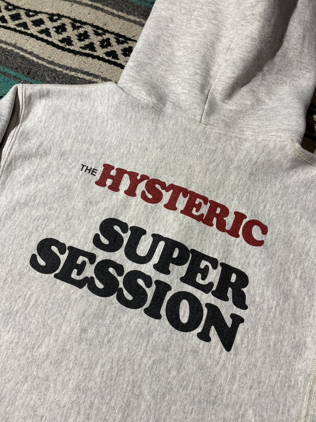 Hysteric Glamour Hysteric Glamour Trip Grey Hoodie Size US S / EU 44-46 / 1 - 4 Thumbnail
