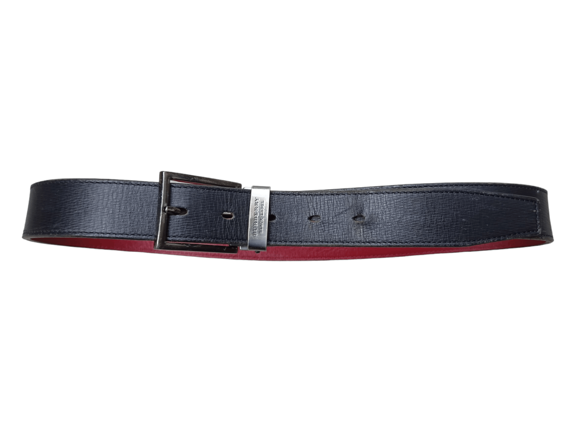 Burberry BURBERRY Leather Black Belt Size ONE SIZE - 7 Thumbnail