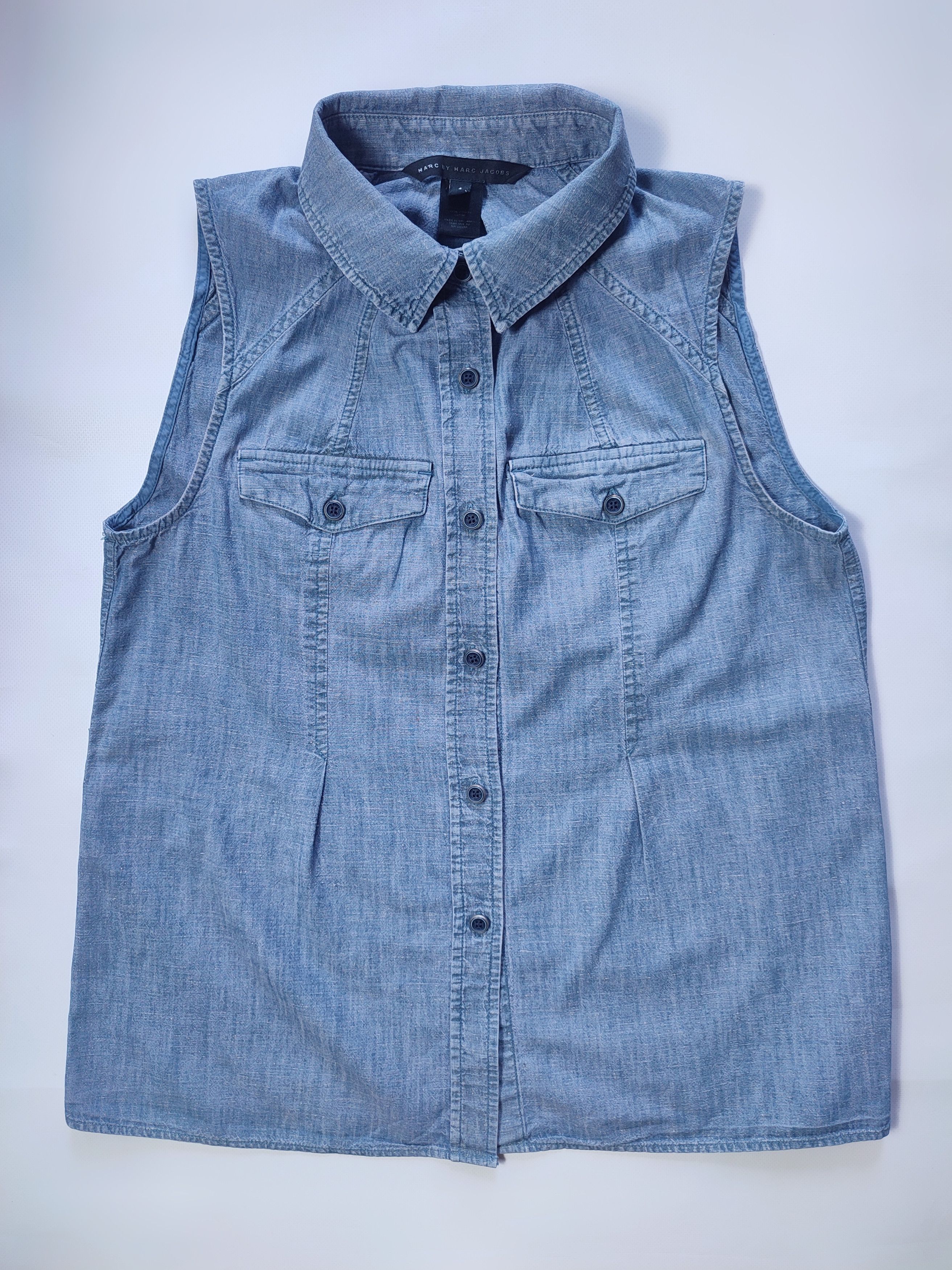 Marc by Marc Jacobs Marc Jacobs Tank Top Jeans Shirt Size XS / US 0-2 / IT 36-38 - 2 Thumbnail