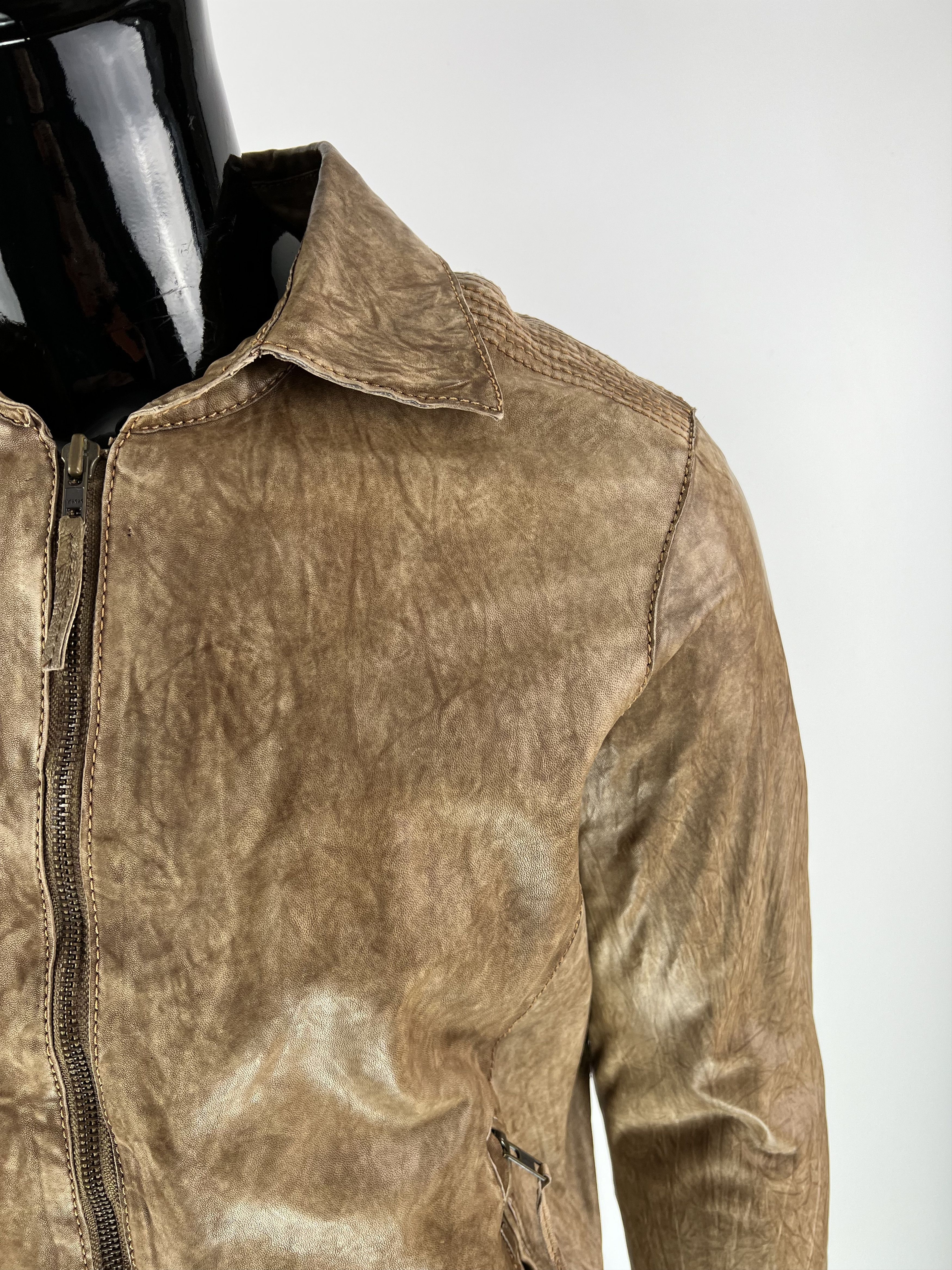 Formula 1 Rare Porsche Design Drivers Selection Men's Leather Jacket L Size US L / EU 52-54 / 3 - 7 Thumbnail