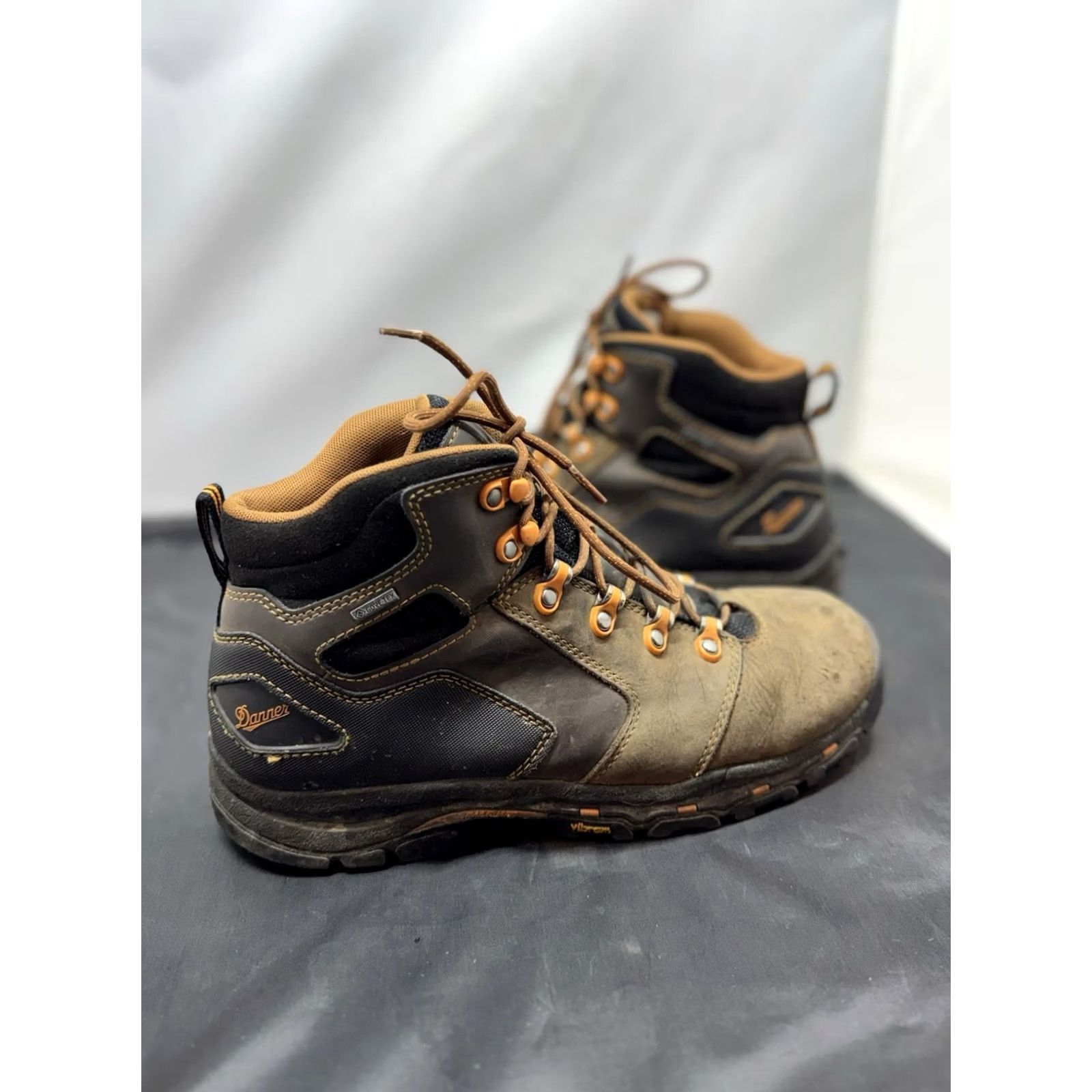 Danner Danner Vicious 4.5” Gore-Tex Work Boots Brown Leather Composite Toe Mens 10 Size US 10 / EU 43 - 2 Thumbnail