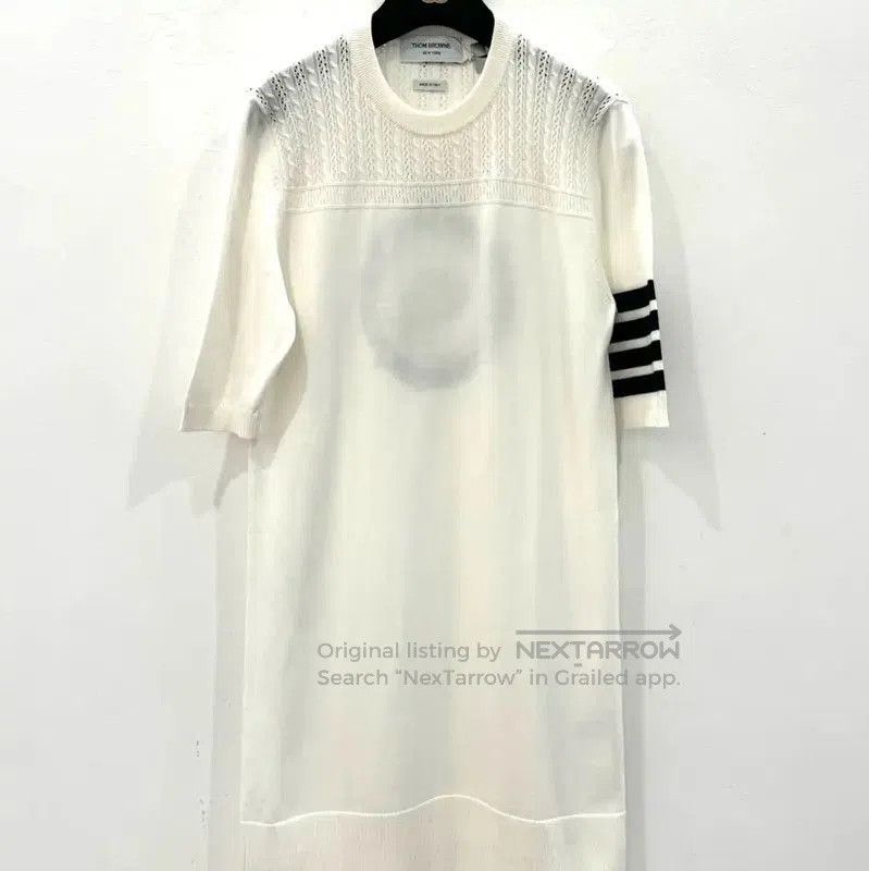 Thom Browne Thom Browne Black Cotton Dress for Women . Size M / US 6-8 / IT 42-44 - 3 Thumbnail