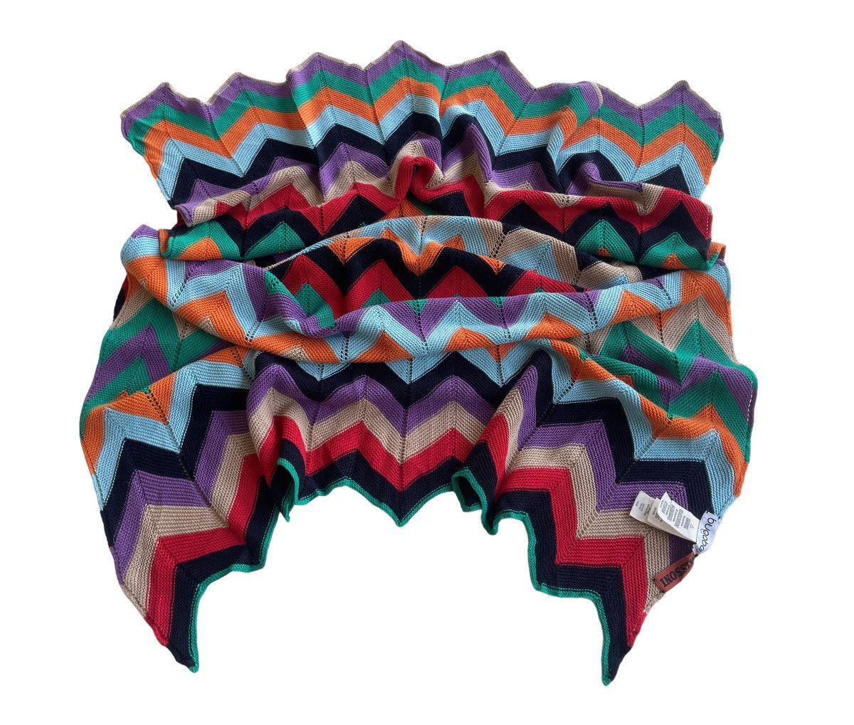Missoni Missoni Rainbow Knitted Luxury Scarves Size ONE SIZE - 3 Thumbnail