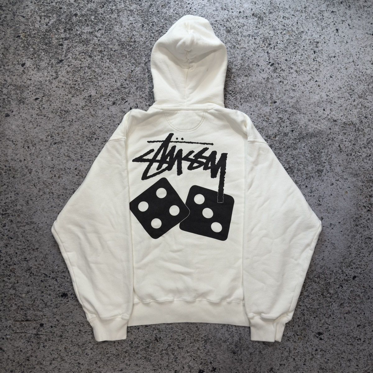 Stussy Stussy White Dice Zip Up Hoodie Size US XXL / EU 58 / 5 - 2 Thumbnail