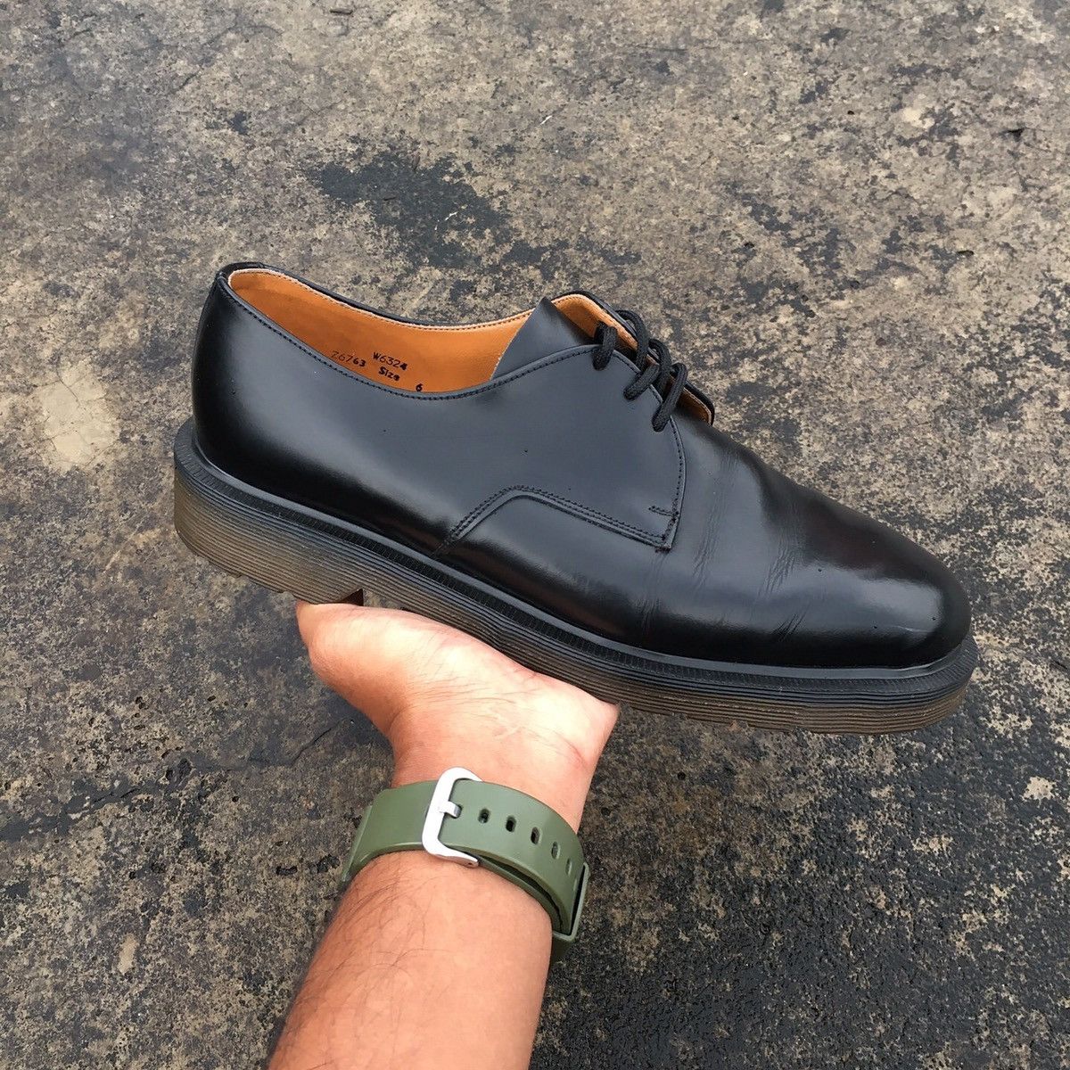 Dr. Martens 💥SOLD💥 Dr Martens MIE Vintage 1461 Black Size US 6 / EU 39 - 5 Thumbnail