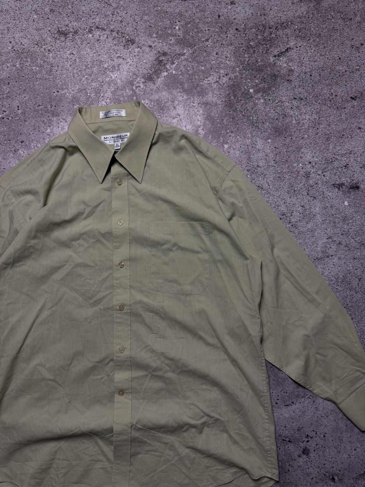 Givenchy Vintage Givenchy Monsieur Shirt dress 90s y2k Size US L / EU 52-54 / 3 - 2 Thumbnail