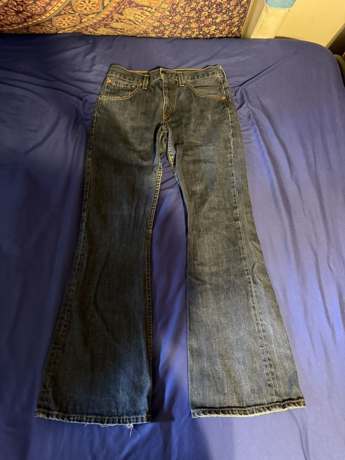 Levi's Levi’s bell bottom blue jeans Size 30" / US 8 / IT 44 - 1 Thumbnail