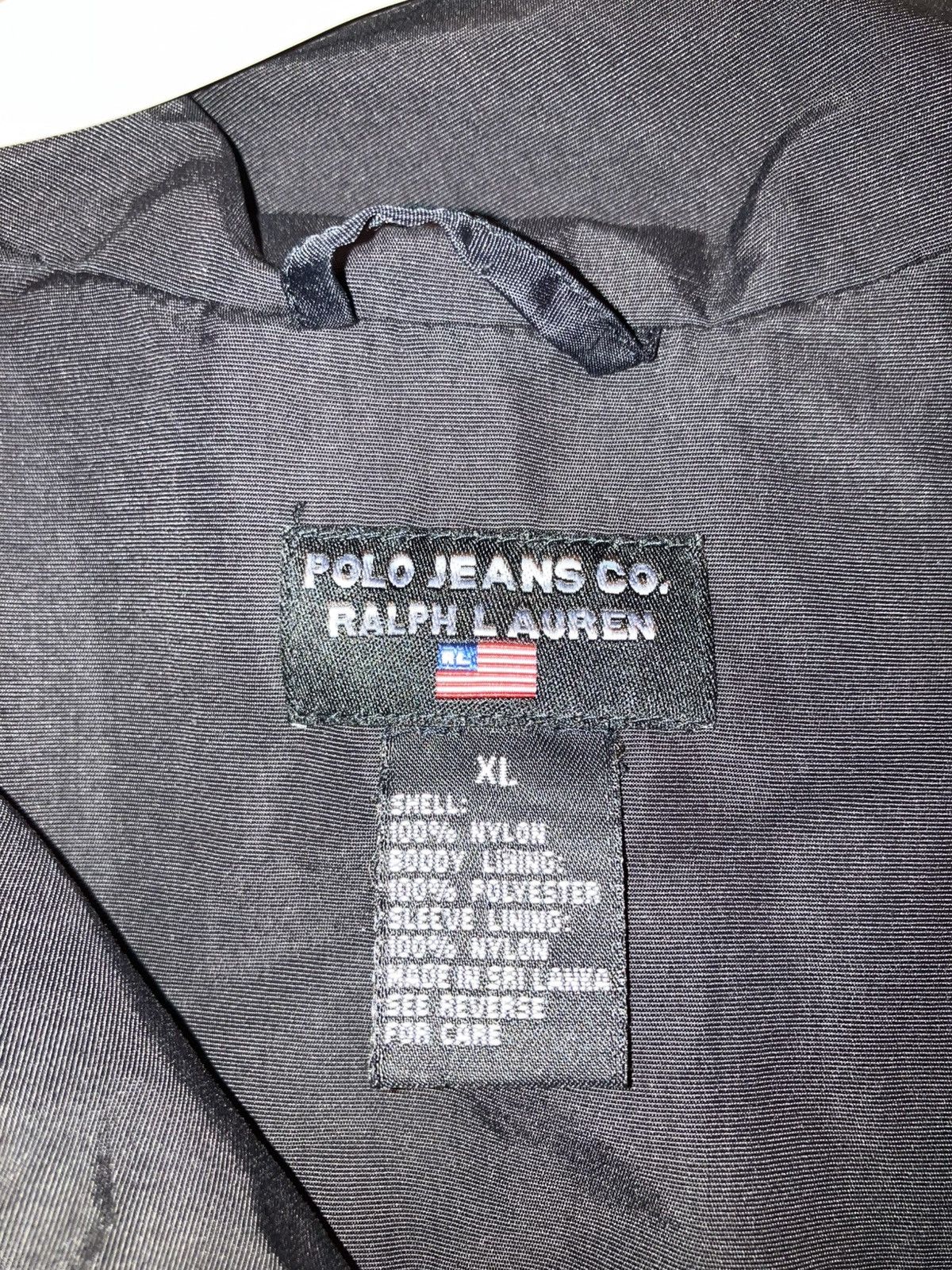 Vintage Vintage Polo Jeans Co Ralph Lauren Bomber Jacket Men’s XL Size US XL / EU 56 / 4 - 3 Thumbnail