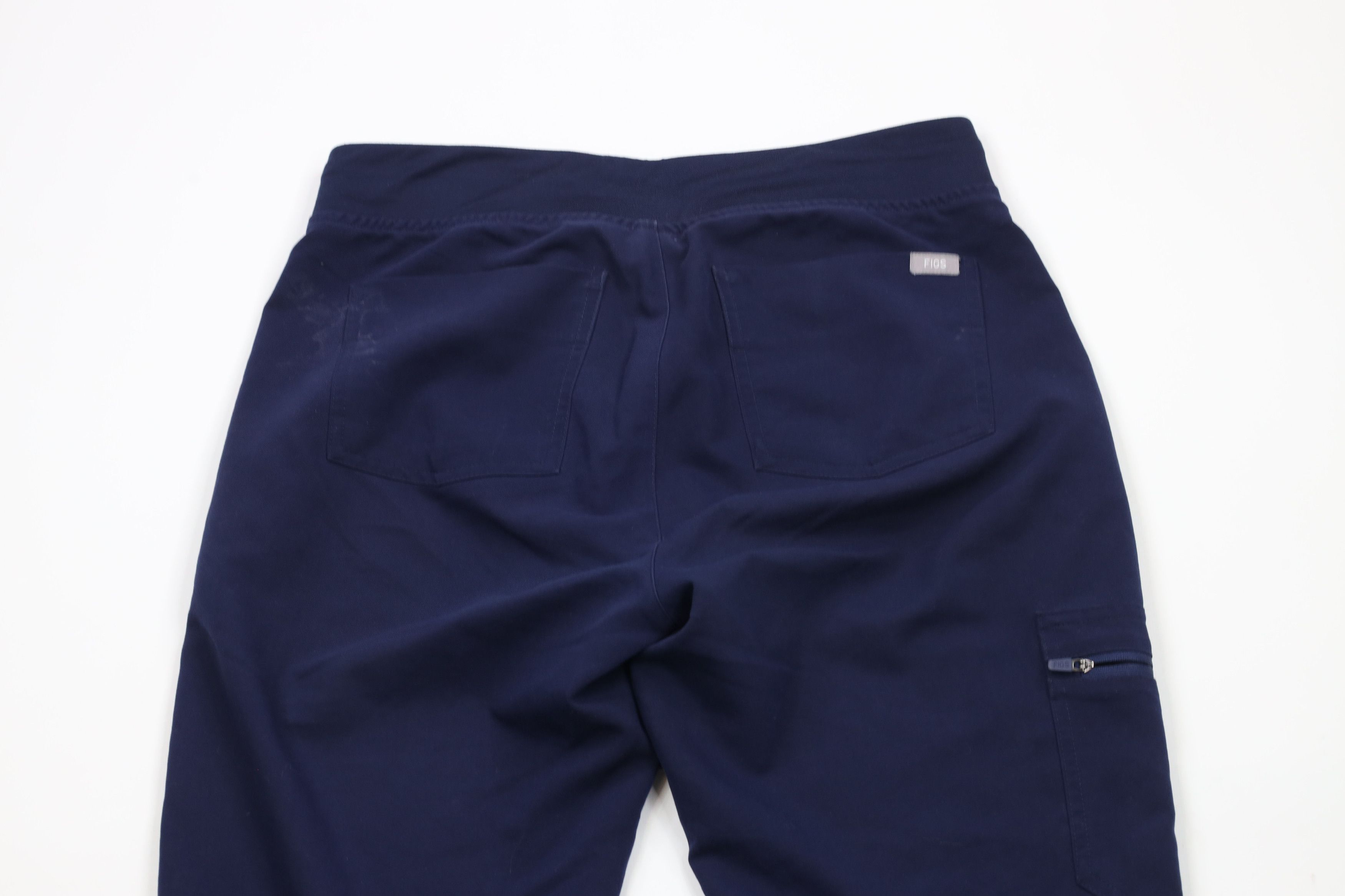 Vintage Figs Technical Collection Jogger Scrub Pants Navy Blue Size 29" - 9 Thumbnail