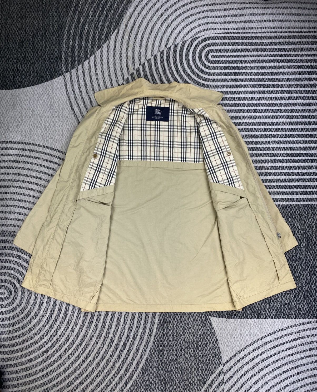 Burberry Vintage Burberry London In Beige Cotton Jacket Size US M / EU 48-50 / 2 - 7 Thumbnail