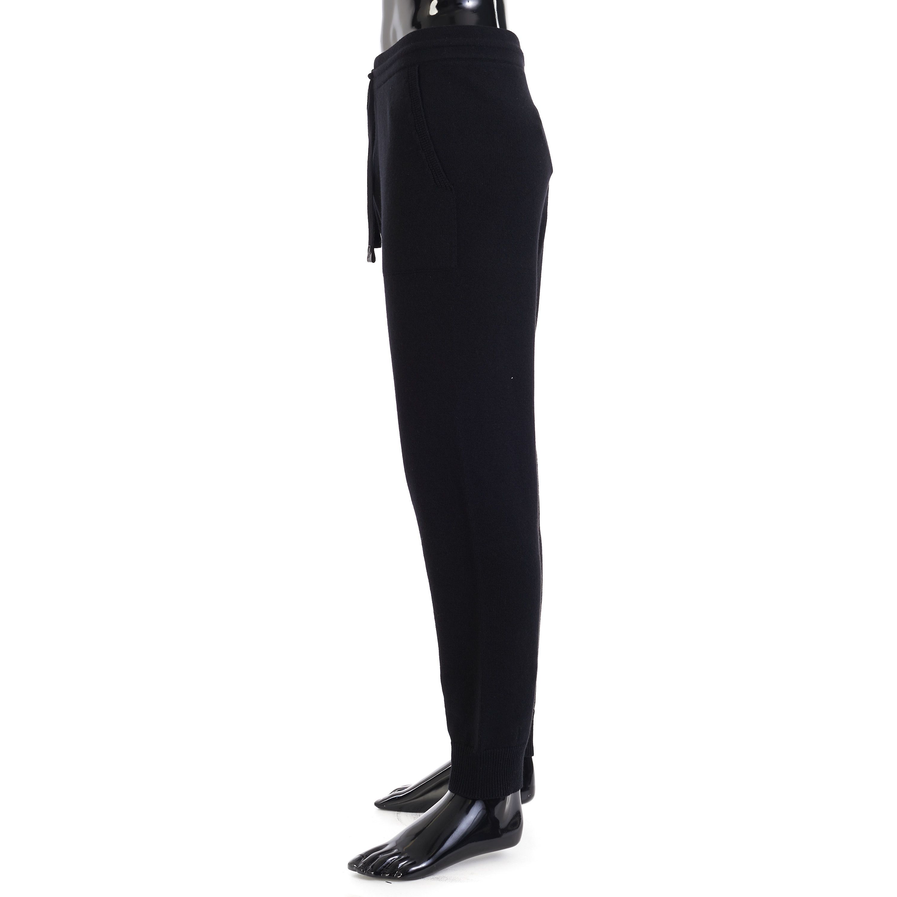 Brioni Black Jogger Pants - Cashmere, Relax Fit, Lounge Size US 38 / EU 54 - 3 Thumbnail