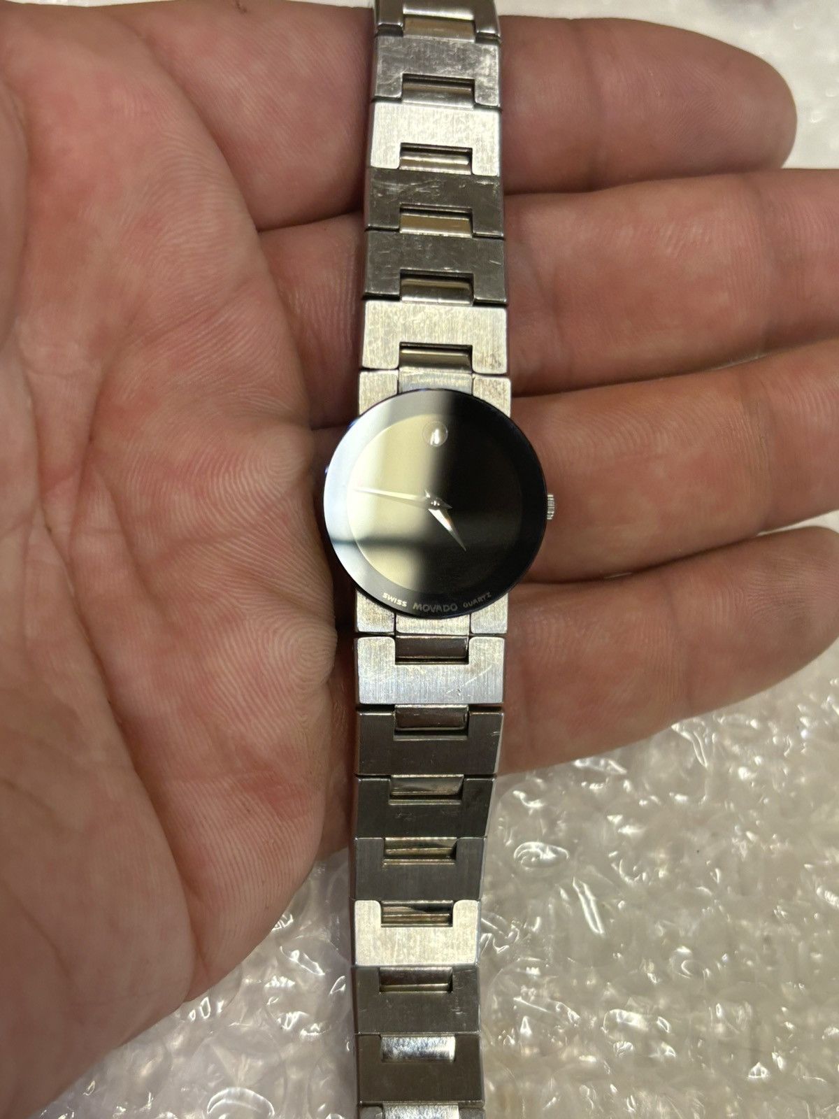 Movado Movado Safiro 99.C1.827. Stainless Steel Women’s Watch! Size ONE SIZE - 1 Thumbnail