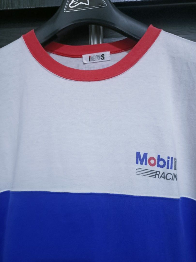 Issey Miyake Mobil 1 Racing Tee – I.S by Issey Miyake (Rare Find) Size US L / EU 52-54 / 3 - 2 Thumbnail