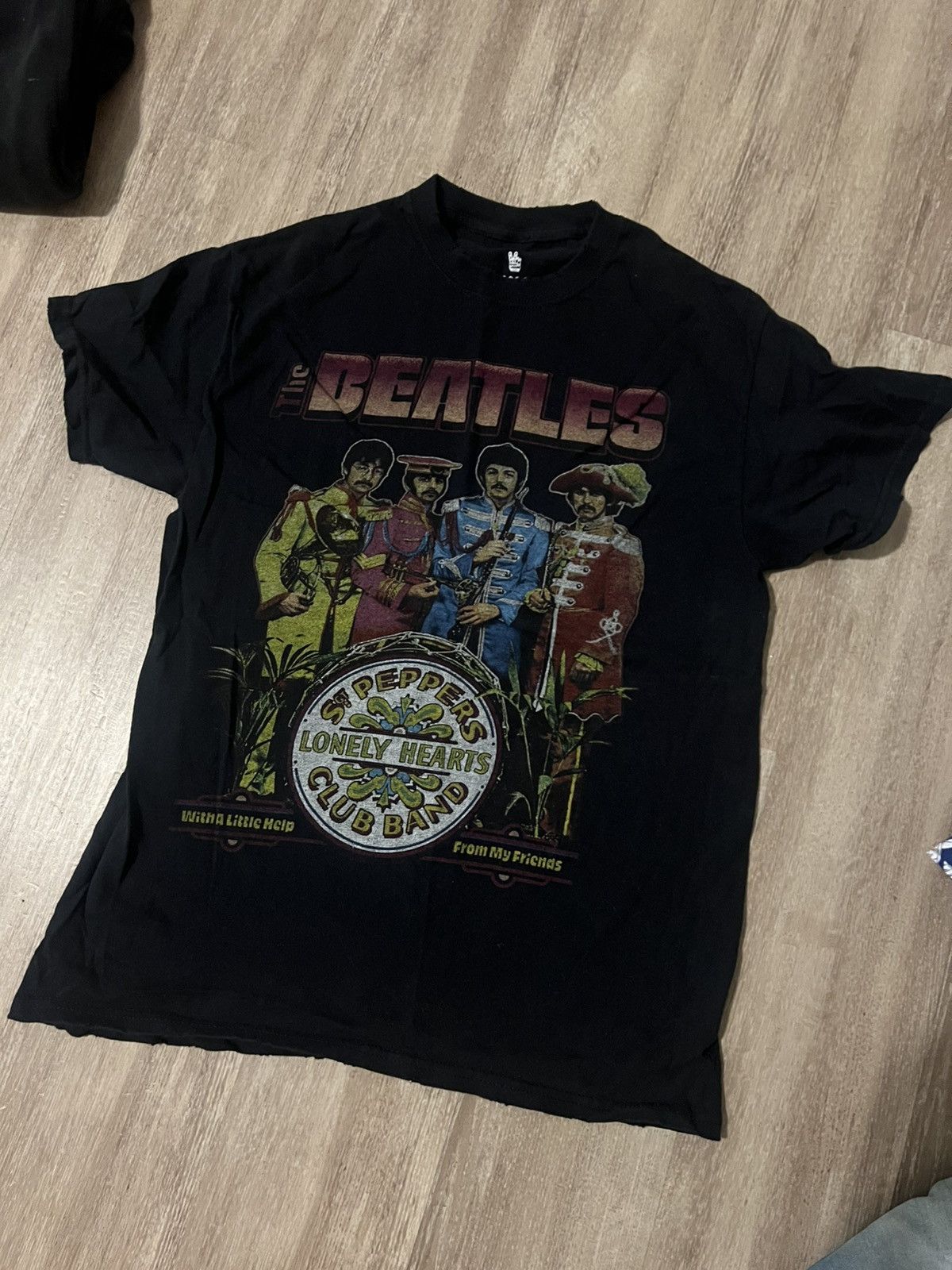 Band Tees Vintage Beatles Band Tee Size US S / EU 44-46 / 1 - 1 Thumbnail