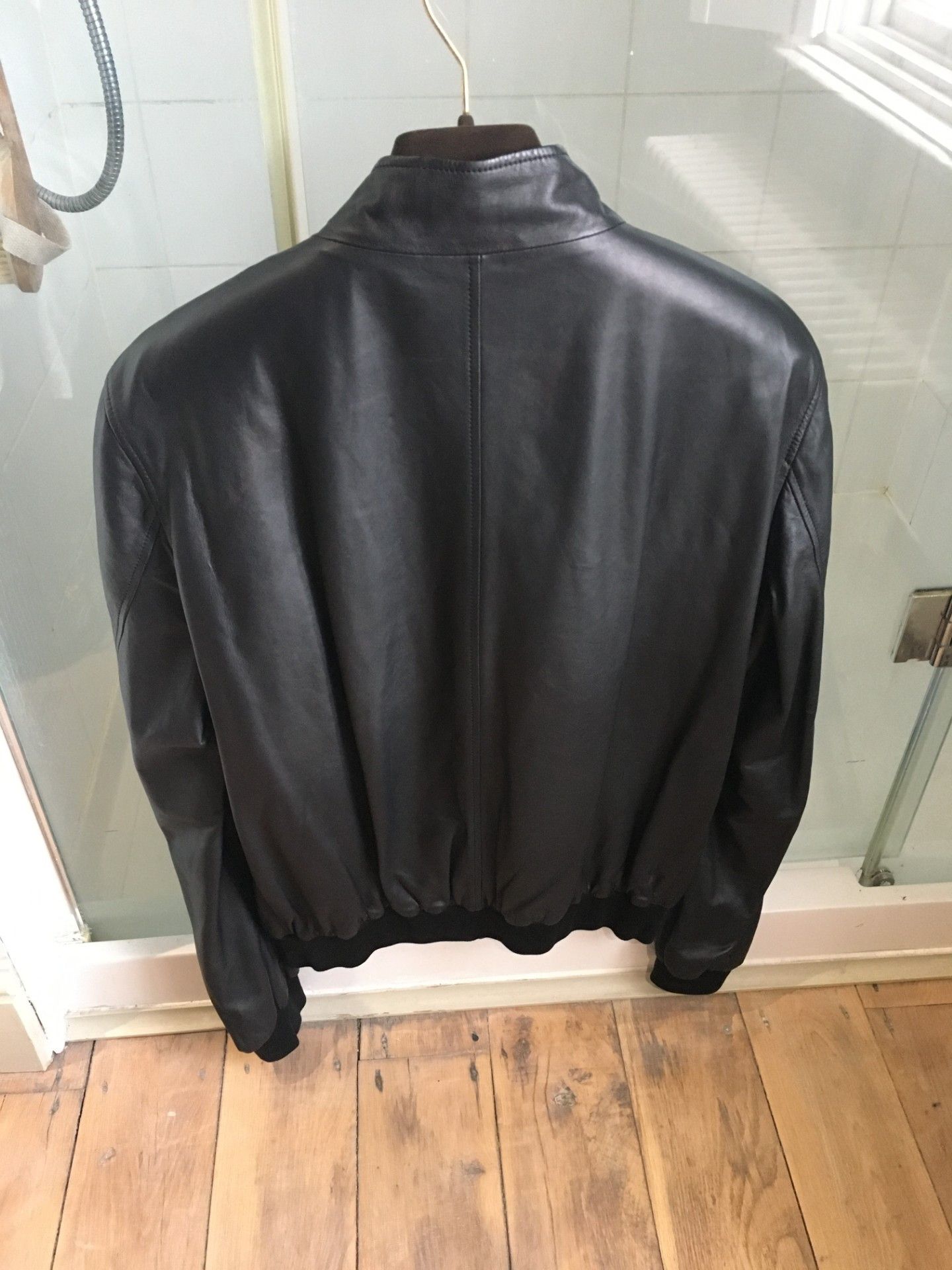 Gucci Gucci Leather Bomber Jacket Sz Large RRP $3,680 Tom Ford Era Size US L / EU 52-54 / 3 - 9 Thumbnail