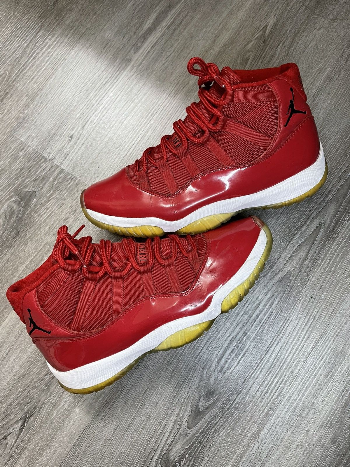 Jordan Brand Jordan 11 High “Win Like 96” Size 11 In Men Size US 11 / EU 44 - 1 Thumbnail