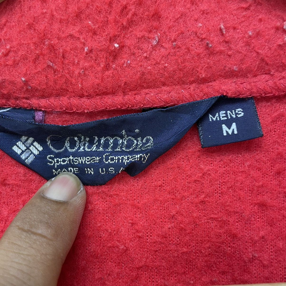 Columbia 💥Vintage Columbia Sportwear Made In Usa Fleece Zipper Size US M / EU 48-50 / 2 - 5 Thumbnail