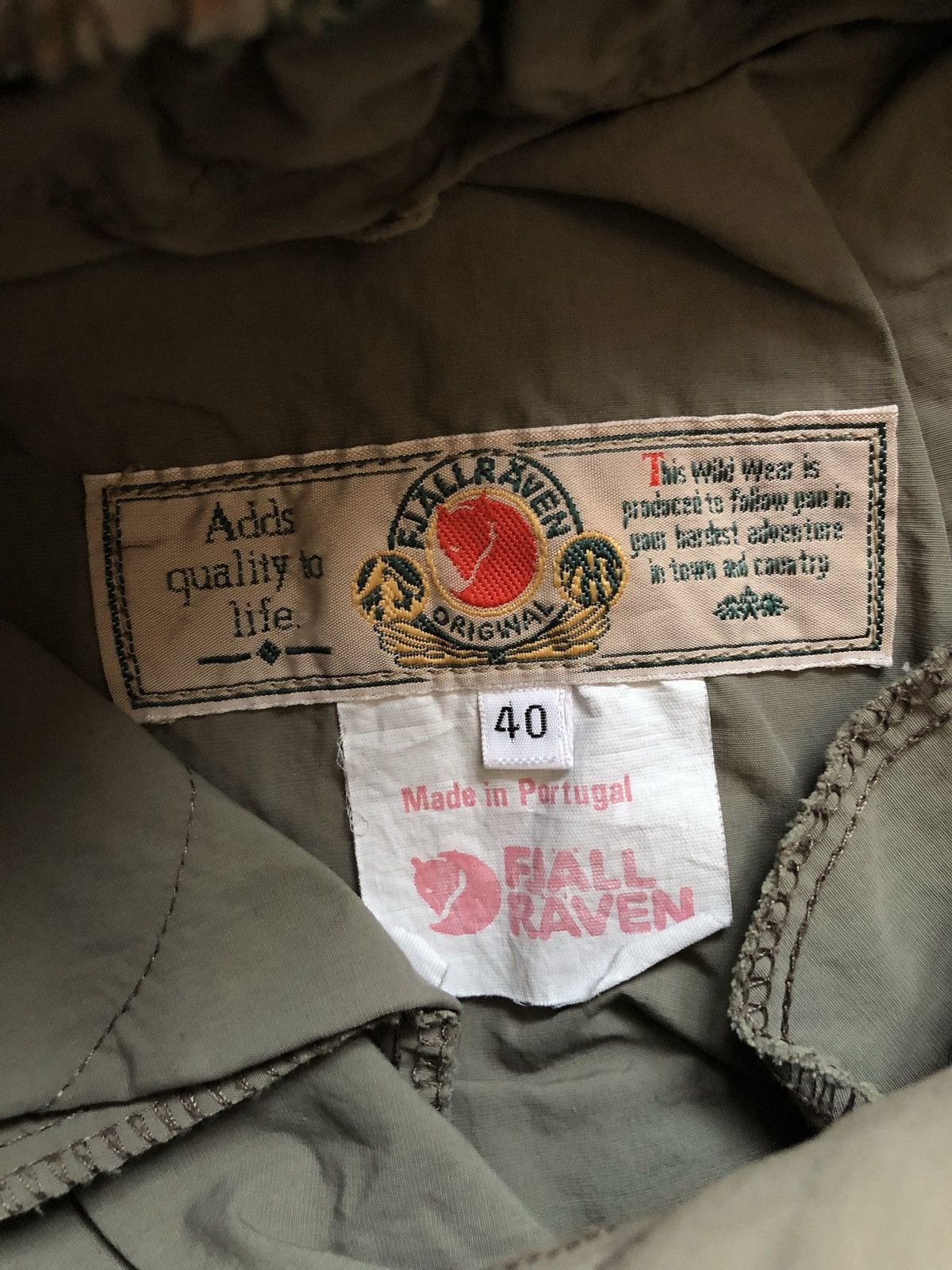 Fjallraven × Vintage Pants Fjallraven Vintage 80’s 90’s Made In Portugal Size US 31 - 4 Thumbnail