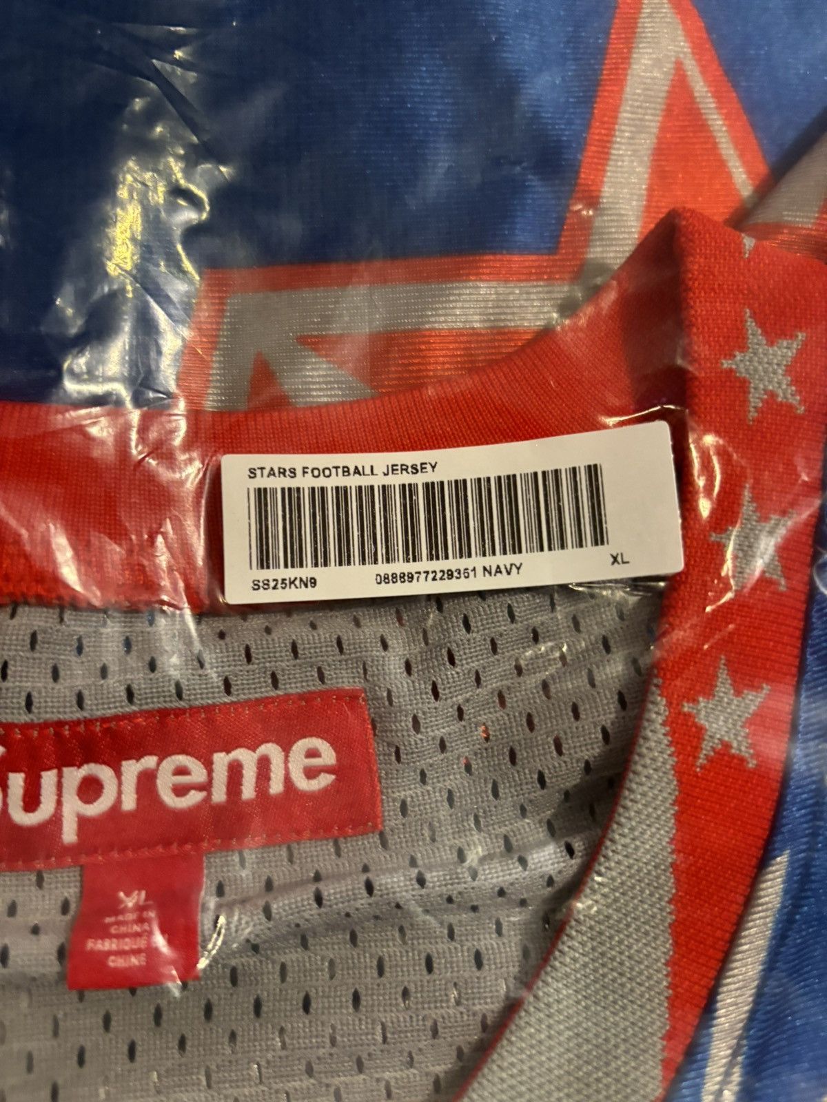 Supreme Supreme Stars Football Jersey Size US XL / EU 56 / 4 - 6 Thumbnail