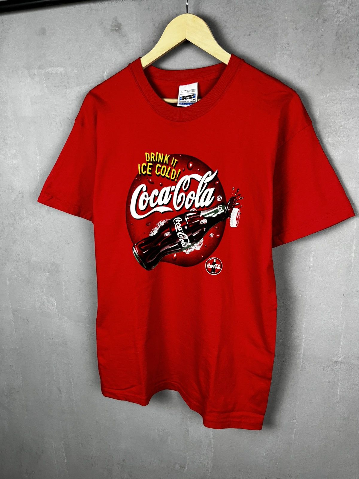 Other 90s Vintage Red Coca Cola T-shirt Size US L / EU 52-54 / 3 - 1 Thumbnail