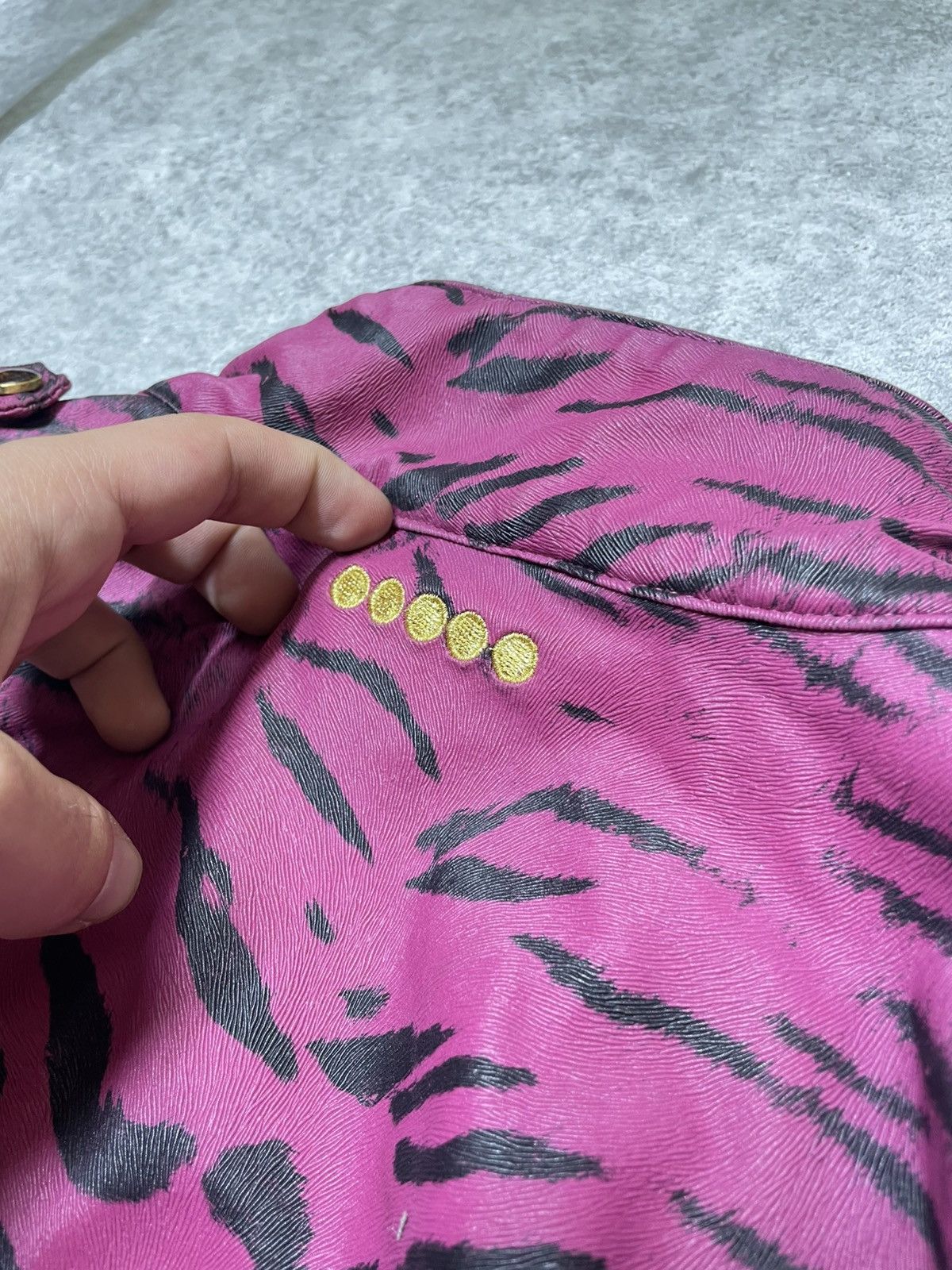 If Six Was Nine × Japanese Brand × Le Grande Bleu (L.G.B.) WCJ Leopard Knit Bomber — 2000s Tokyo Energy Size US M / EU 48-50 / 2 - 18 Thumbnail