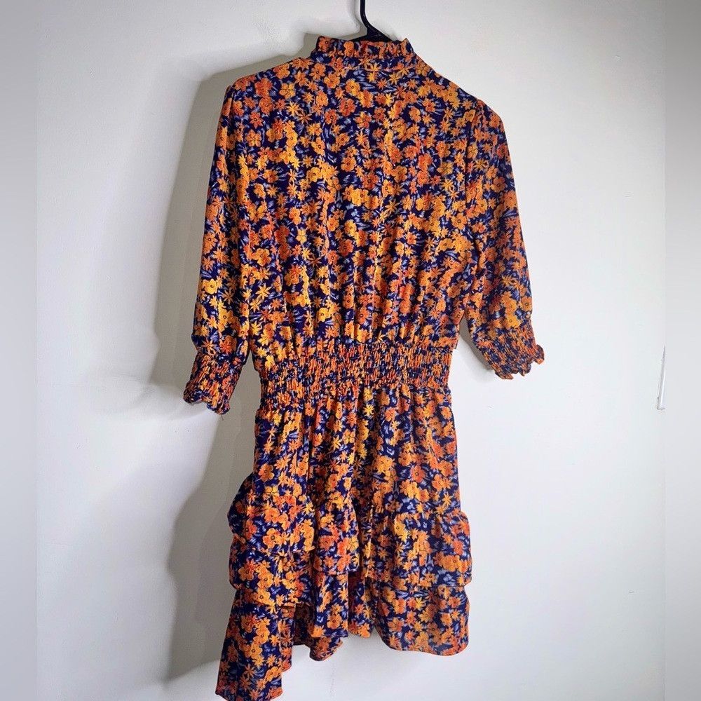 Other The Shirt By Rochelle Behrens Taylor 3/4 Sleeve Tiered Mini Size S / US 4 / IT 40 - 3 Thumbnail