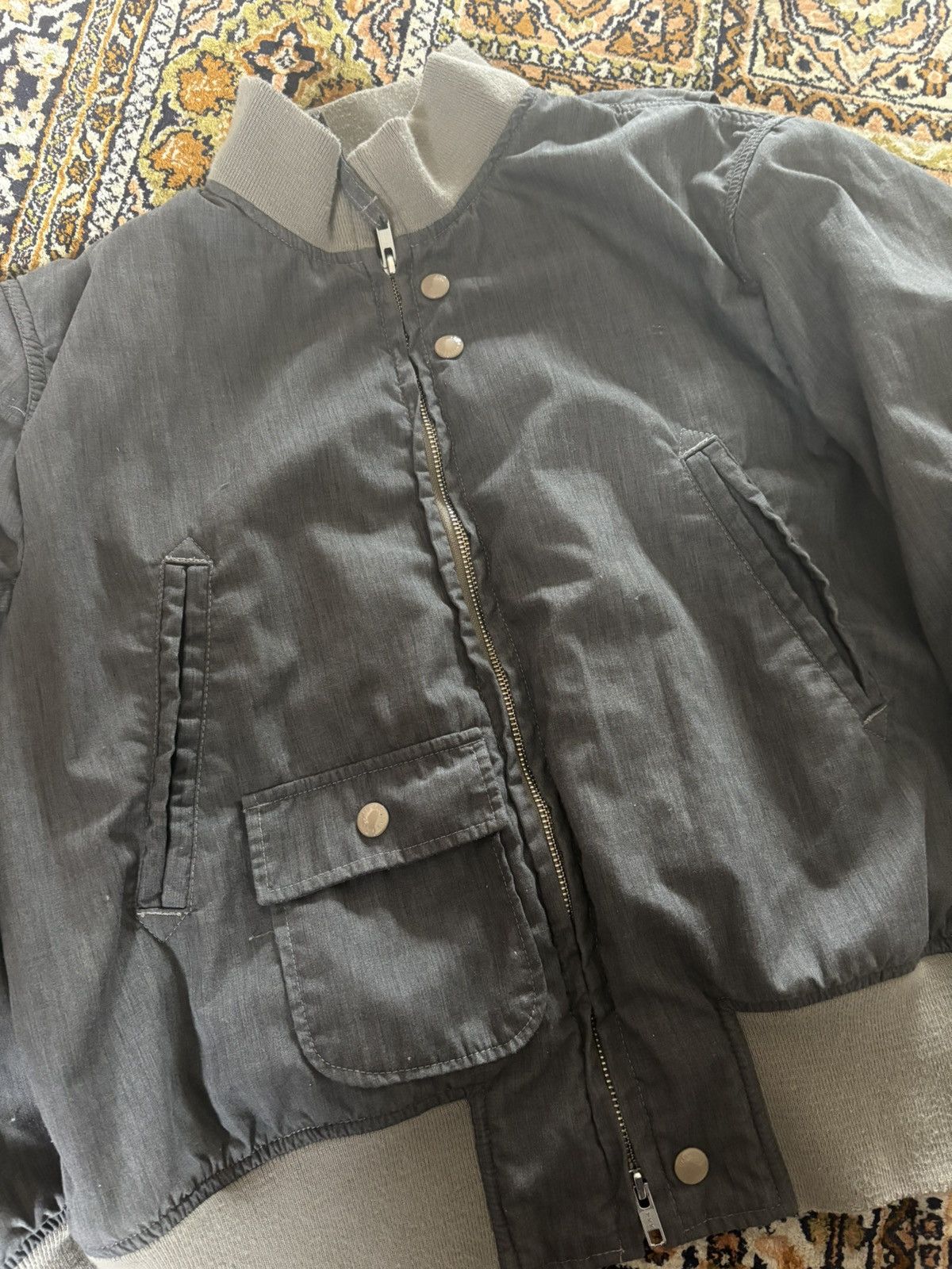 Engineered Garments UNUSED, ENGINEERED GARMENTS, Tanker Jacket, overdyed grey Size US XS / EU 42 / 0 - 3 Thumbnail