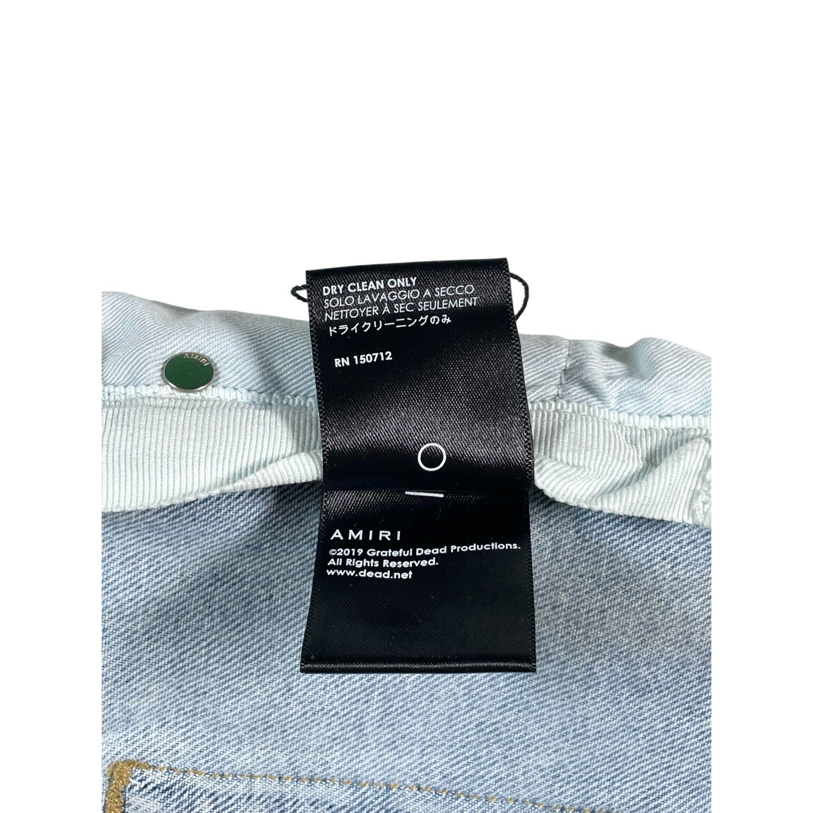 Amiri Amiri Grateful Dead Light Wash Jeans Size US 38 / EU 54 - 7 Thumbnail