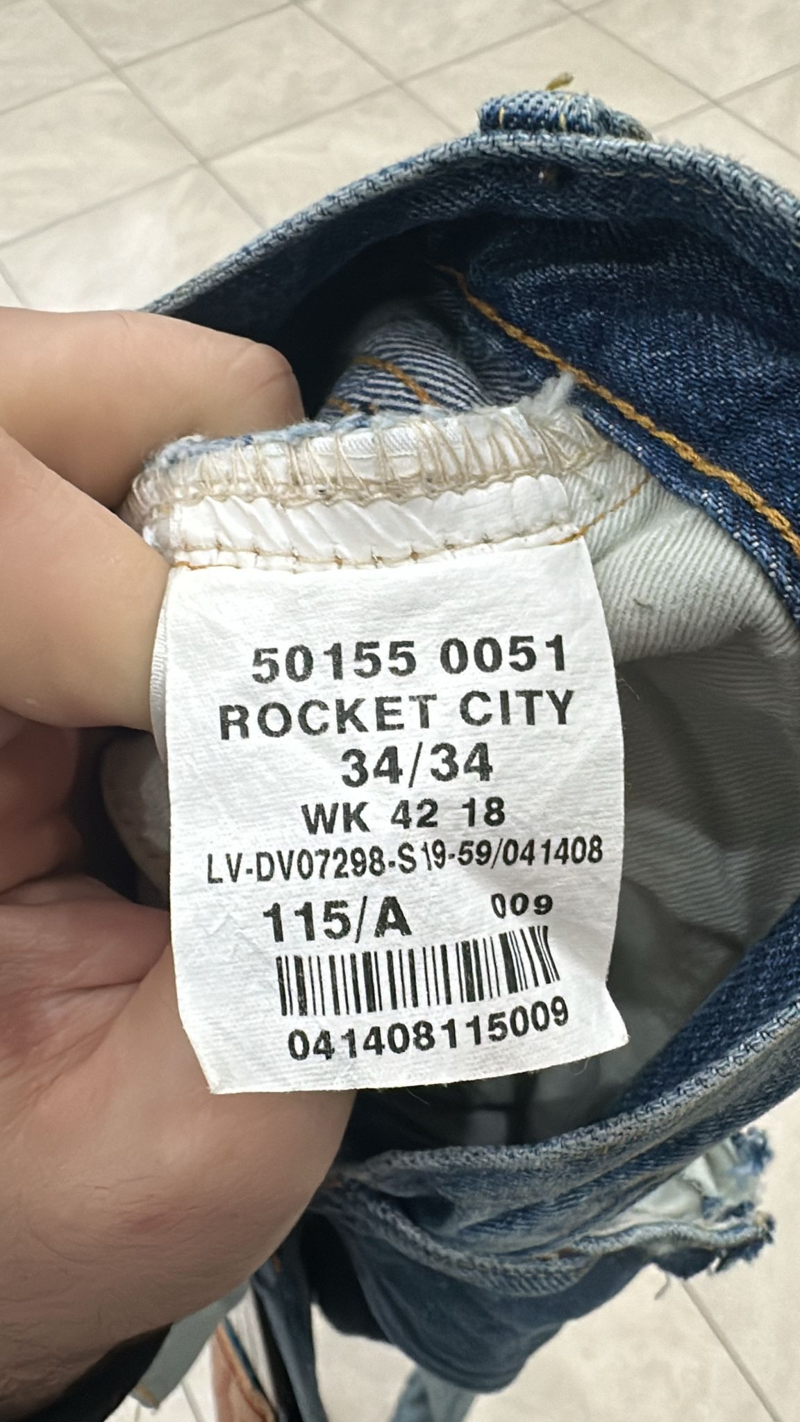 Levi's Vintage Clothing LVC Levi's Vintage Clothing 1955 501XX BigE Selvedge Jeans Size US 34 / EU 50 - 14 Thumbnail