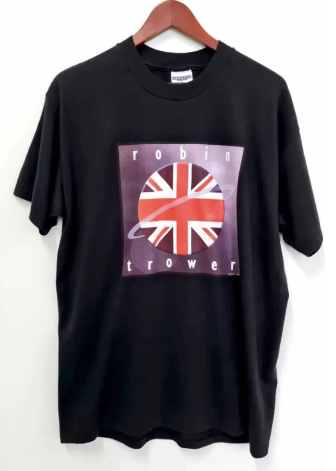 Vintage Robin trower Vintage jerzees t shirt 2001 world tour L Size US L / EU 52-54 / 3 - 1 Thumbnail