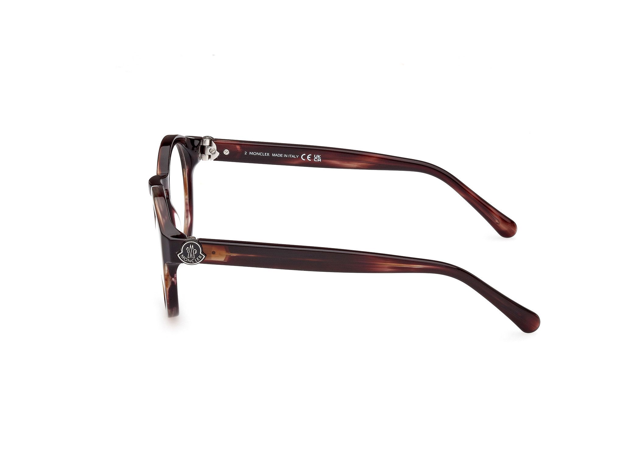 Moncler o1y0225 Size : OS / 49 mm Eyeglass Frame in Brown/Black Size ONE SIZE - 4 Thumbnail
