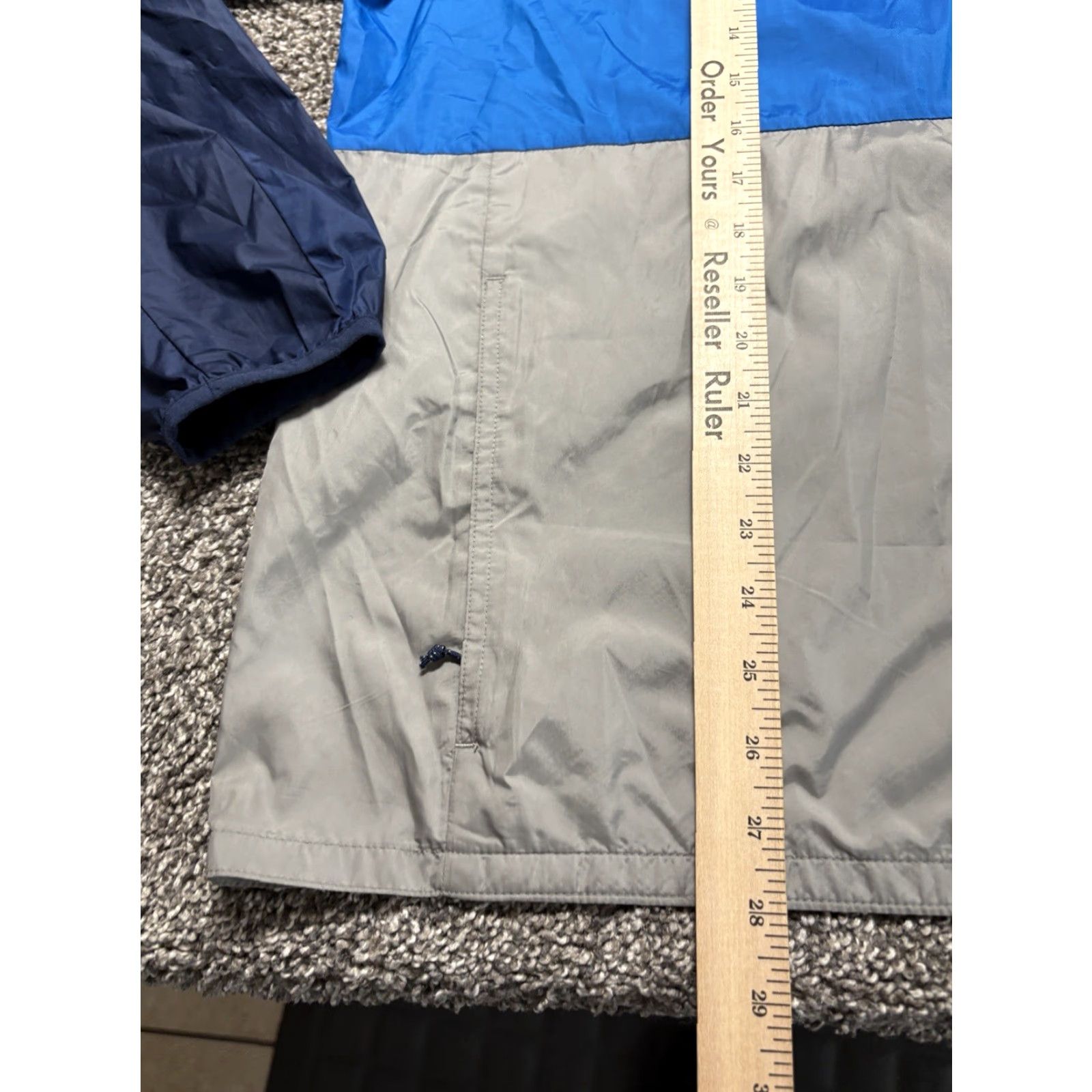 Eddie Bauer Eddie Bauer Windbreaker Jacket Men L Hooded Packable Blue Zip Lightweight Size US L / EU 52-54 / 3 - 7 Thumbnail