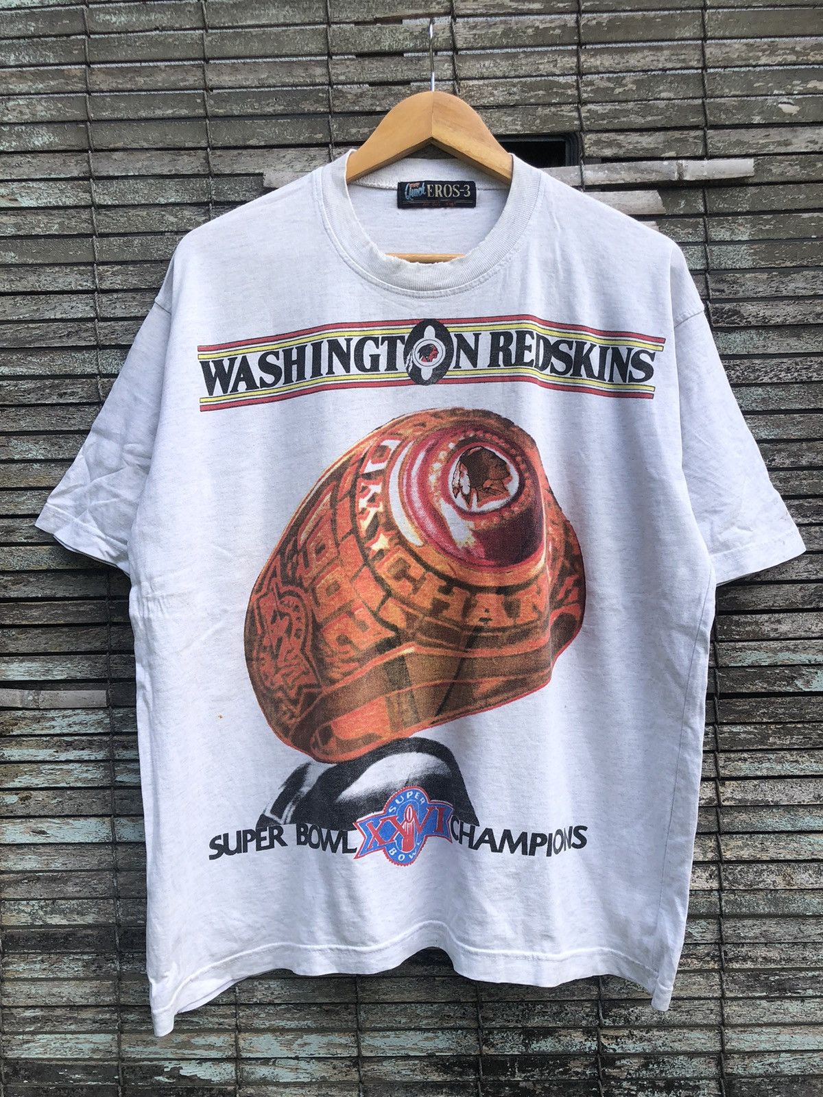 Vintage Vintage 90s NFL Washington Redskin Superbowl XXVI Champions Size US L / EU 52-54 / 3 - 1 Thumbnail