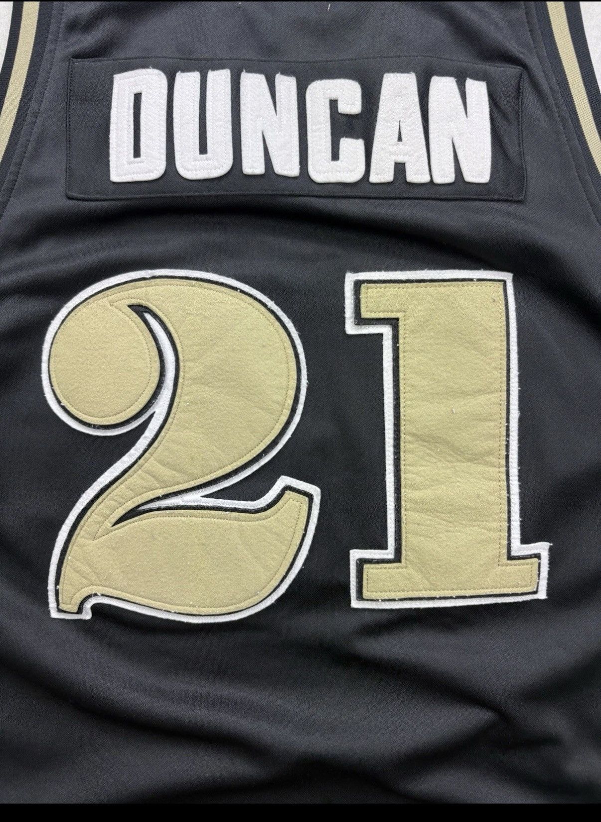 Other Vintage Tim Duncan #21 Wake Forest Jersey Spurs Legend Size US L / EU 52-54 / 3 - 9 Thumbnail