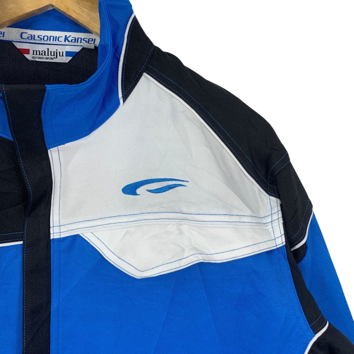 Vintage Vintage CALSONIC KANSEI RACING TEAM Engineer Uniform Jacket Size US XXL / EU 58 / 5 - 8 Thumbnail
