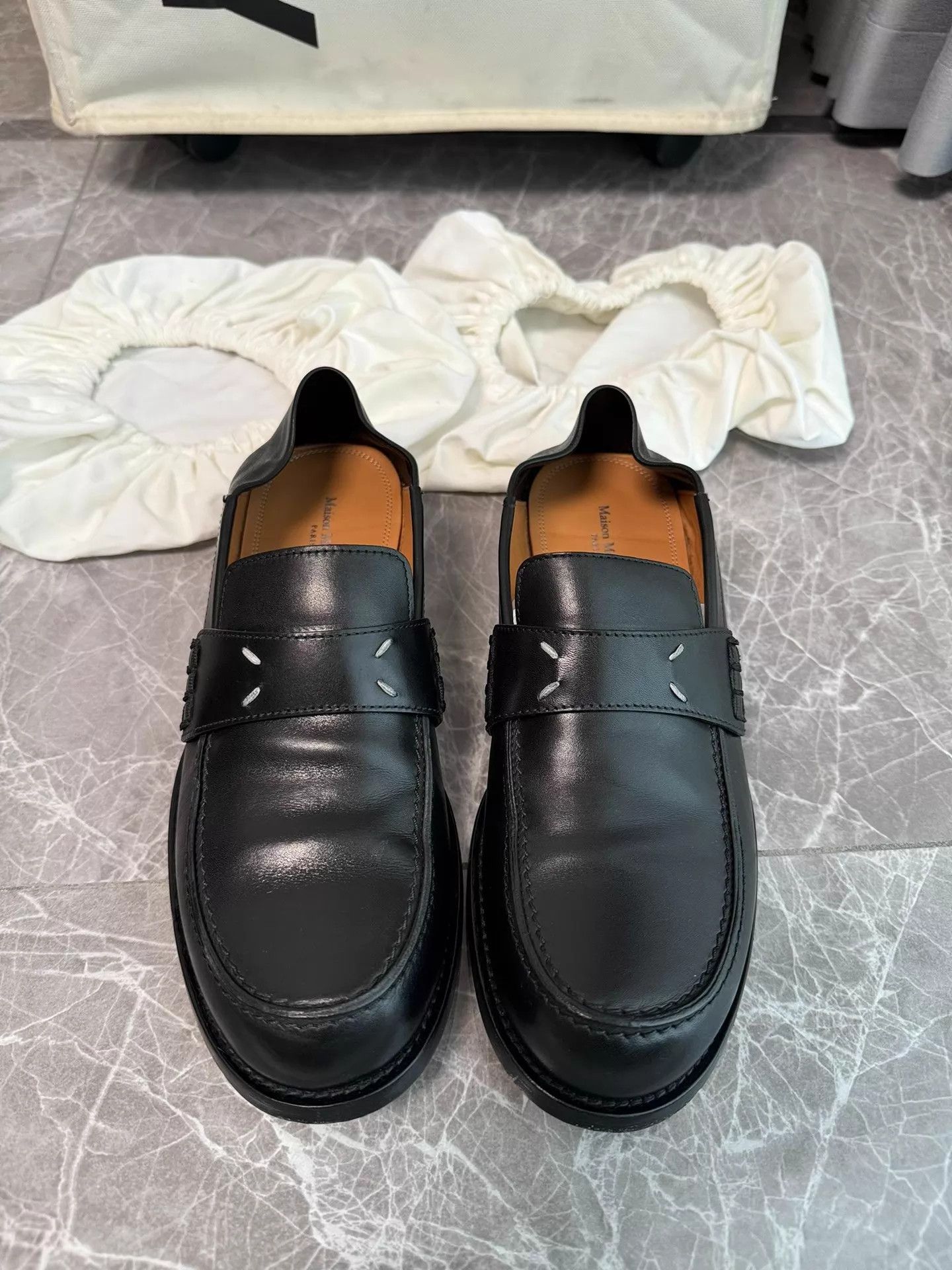 Maison Margiela Maison Margiela Stitch Mule Loafer Black Size US 7 / IT 37 - 2 Thumbnail