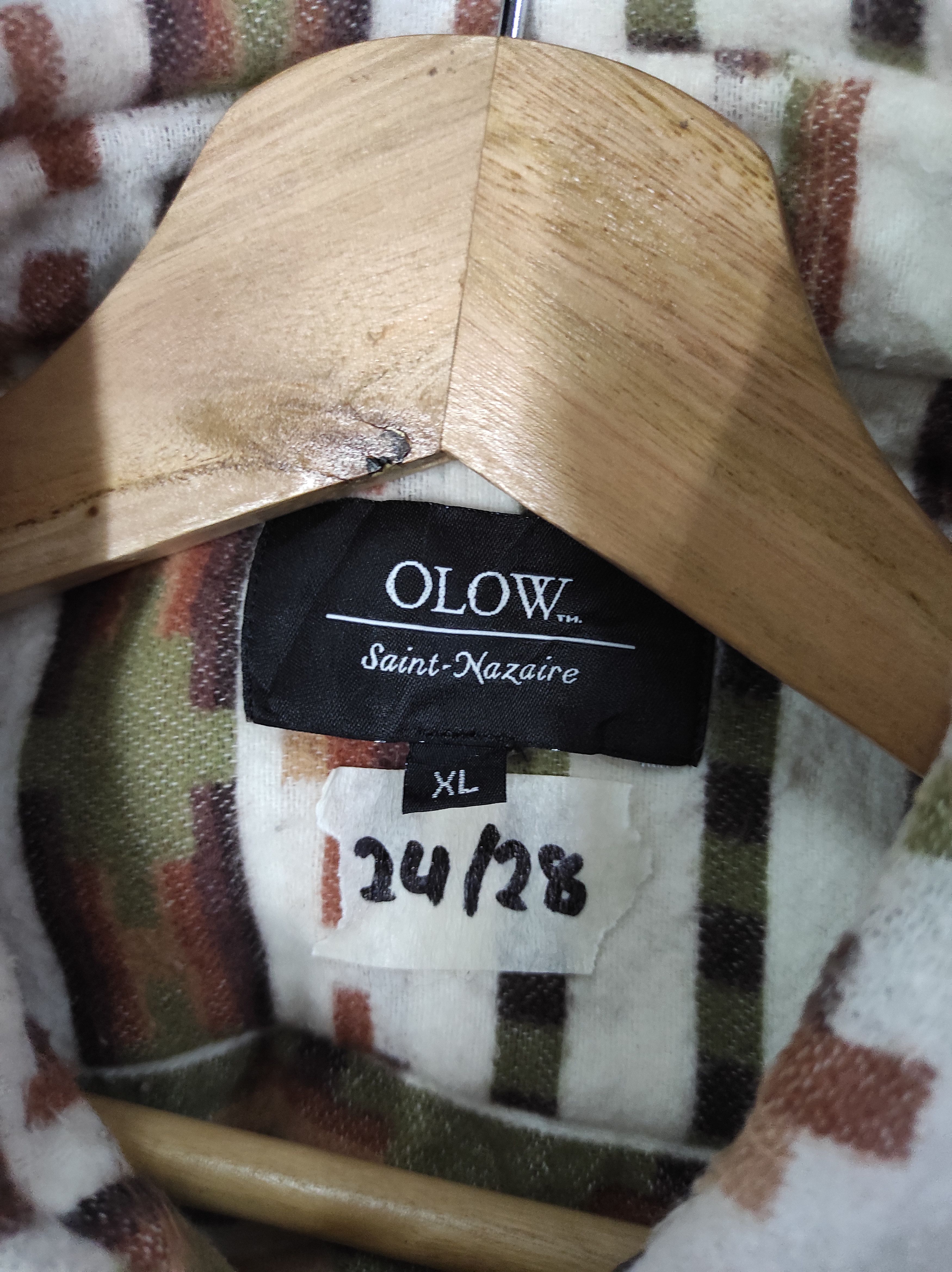 Flannel × Portuguese Flannel OLOW SAINT NAZAIRE DOUBLE POCKET FLANNEL SHIRT BUTTON UP Size US XL / EU 56 / 4 - 8 Thumbnail