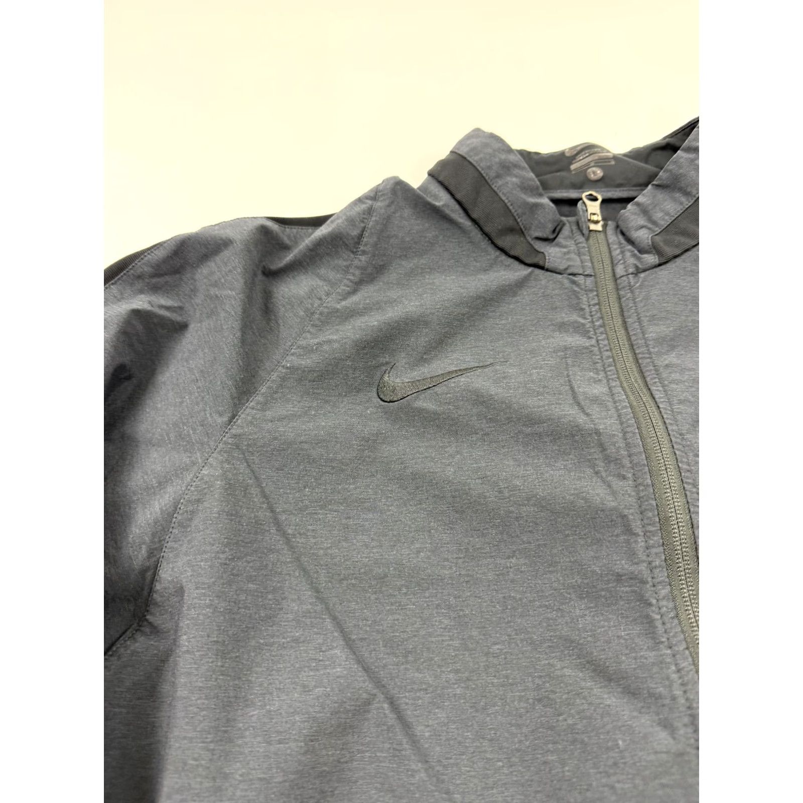 Nike Nike Jacket Mens L Gray Full Zip Authentic Soccer Windbreaker 888377-010 Size US L / EU 52-54 / 3 - 4 Thumbnail