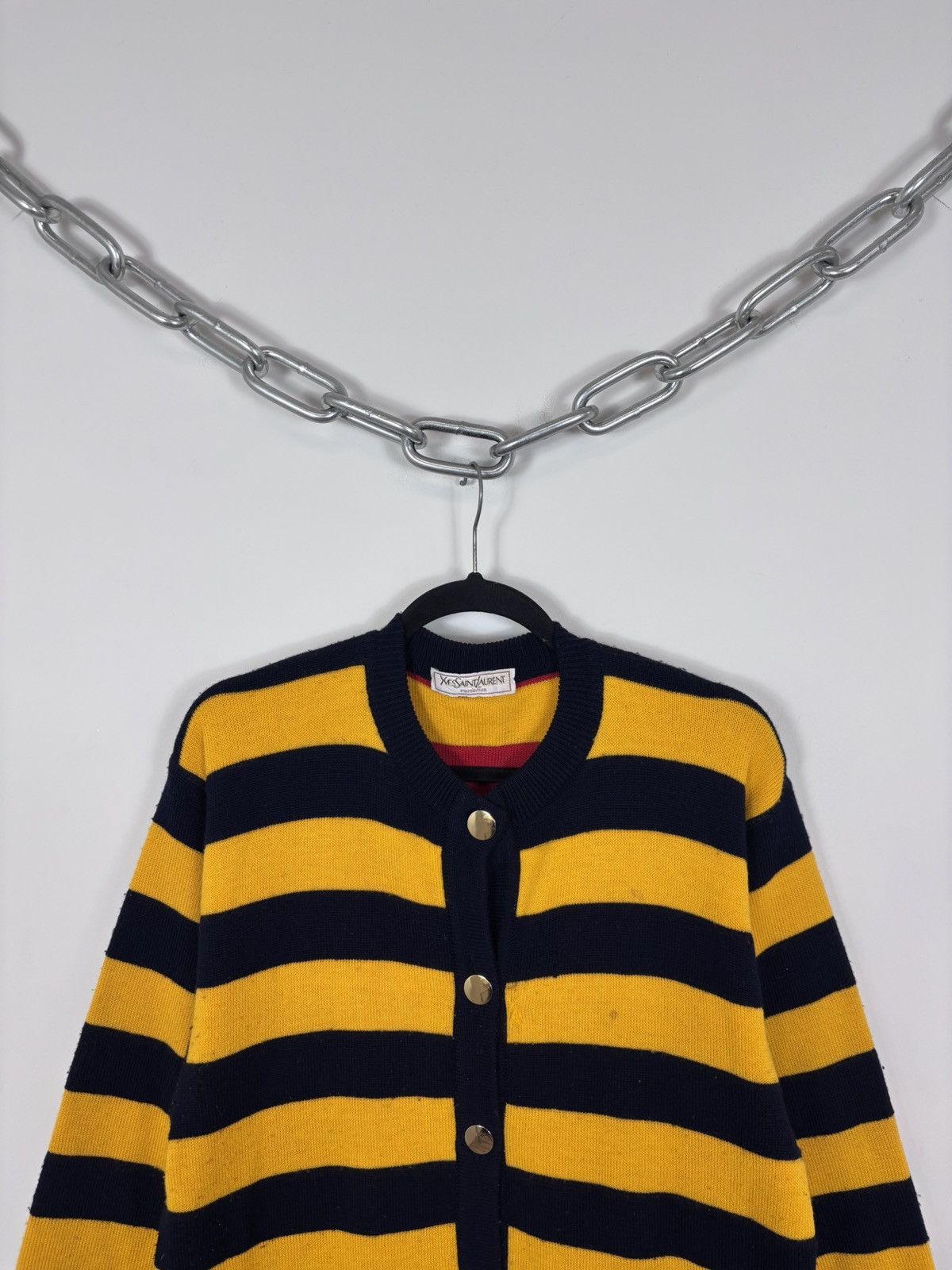 Yves Saint Laurent Vintage Yves Saint Laurent Variation Women’s Cardigan Size M / US 6-8 / IT 42-44 - 4 Thumbnail