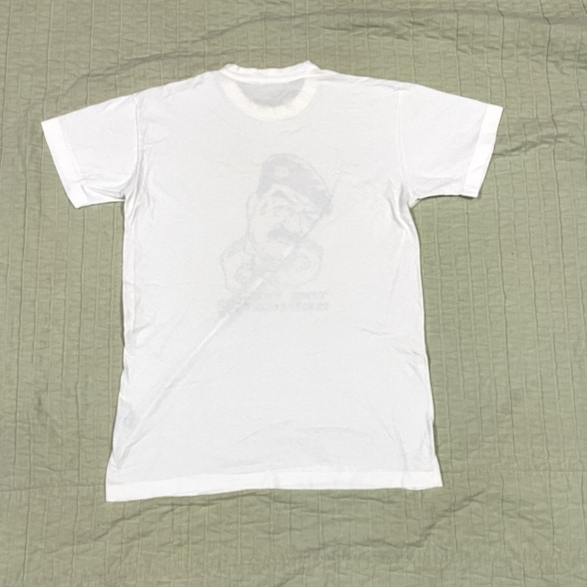 Naked & Famous Vintage 90s Saddam Hussein Rare T Shirt Size US M / EU 48-50 / 2 - 3 Thumbnail