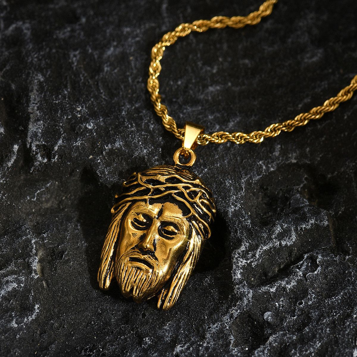 Japanese Brand Titanium Steel Face Chain Size ONE SIZE - 4 Thumbnail