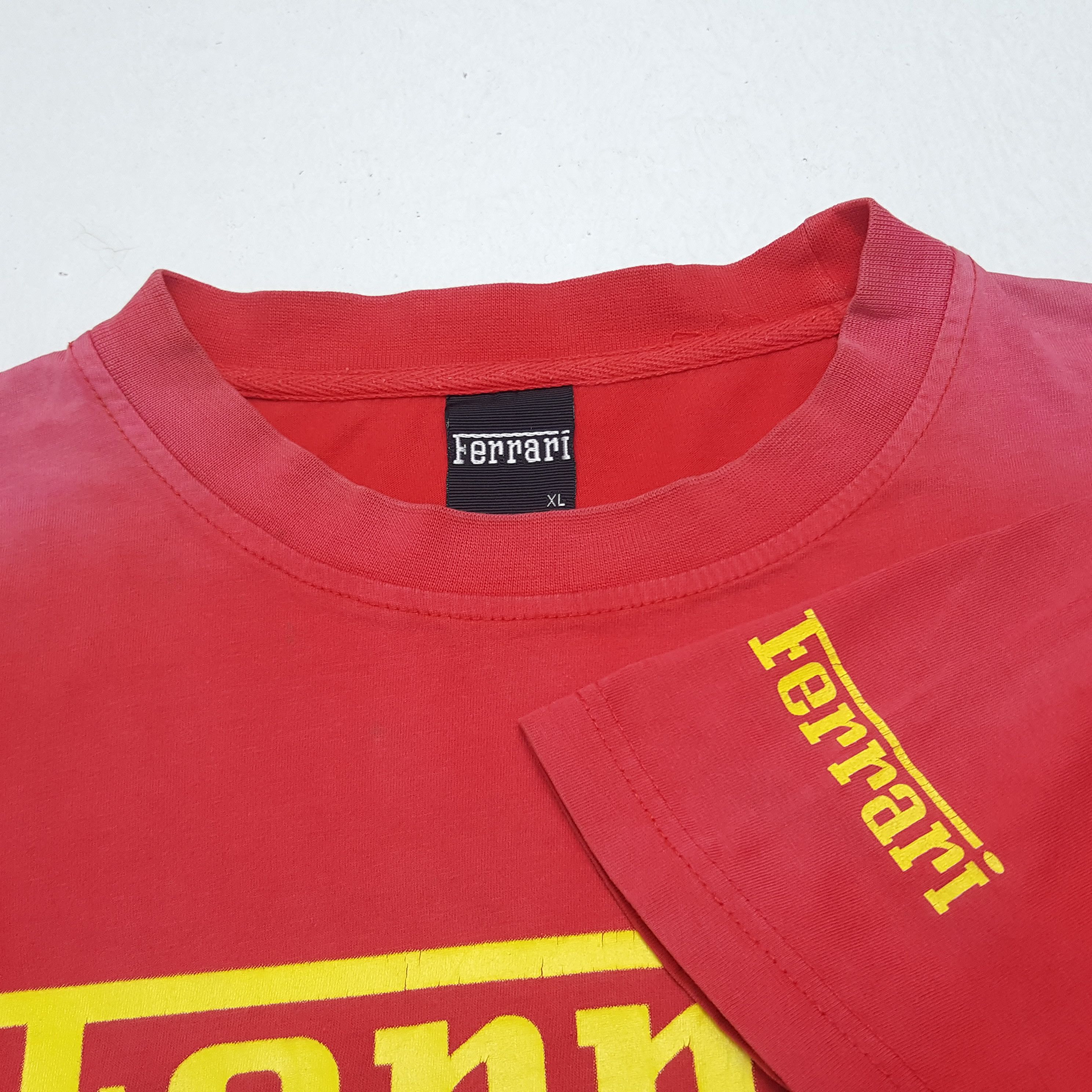 Ferrari × Vintage Vintage Ferrari Formula One Racing Team Tshirt Size US L / EU 52-54 / 3 - 5 Thumbnail