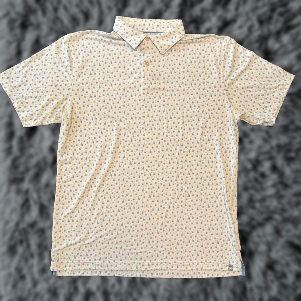 Peter Millar Peter Millar Seaside Polo Shirt Mens Size Medium Pineapple Coconut Mpee Logo Shirt Regular Men Multicolor Mockup? Size US M / EU 48-50 / 2 - 1 Thumbnail