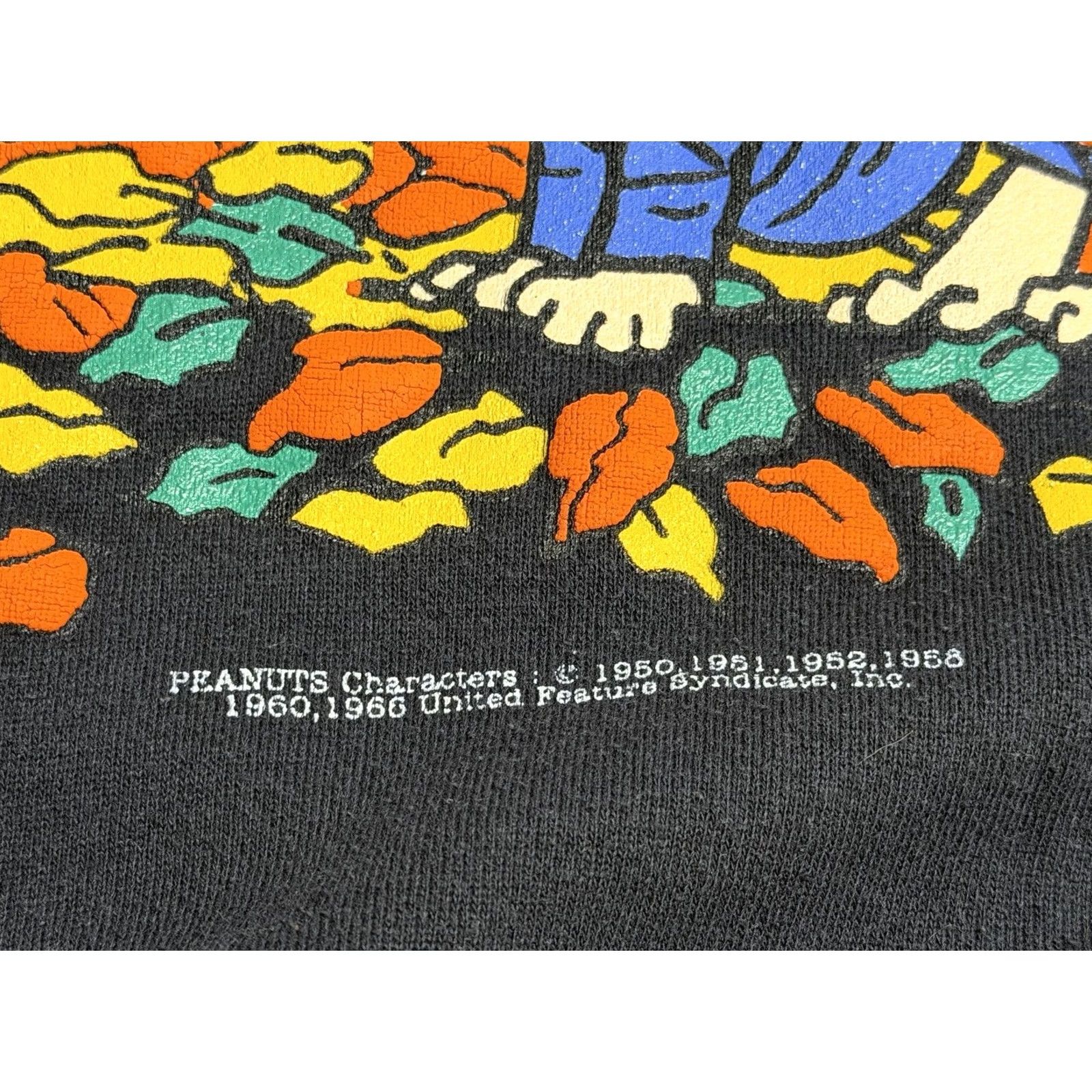Peanuts Vintage Peanuts Snoopy Charlie Brown Sweatshirt Black L Pullover Crew Neck Unisex Adults Fall Winter Spring Shirts Size L / US 10 / IT 46 - 4 Thumbnail