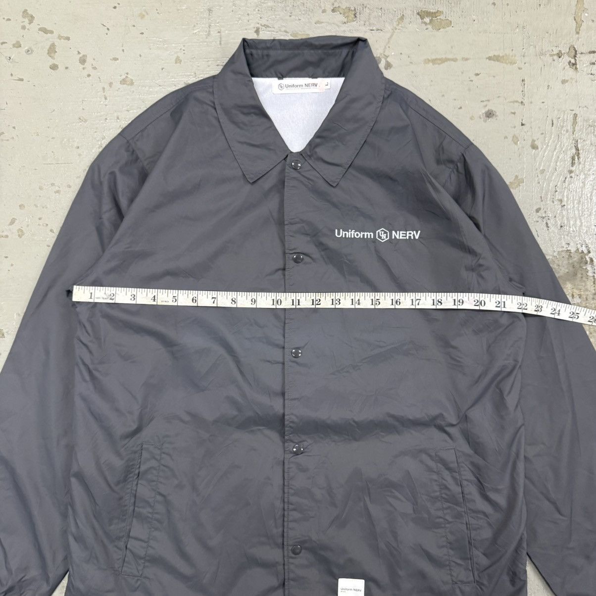 Japanese Brand EVANGELION NERV COACH JACKET ANIME Size US L / EU 52-54 / 3 - 6 Thumbnail