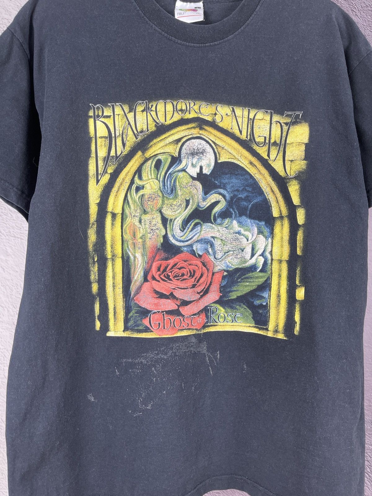 Band Tees Blackmore's Night Tour Shirt 2003 Ghost of a rose L FotL Size US L / EU 52-54 / 3 - 6 Thumbnail