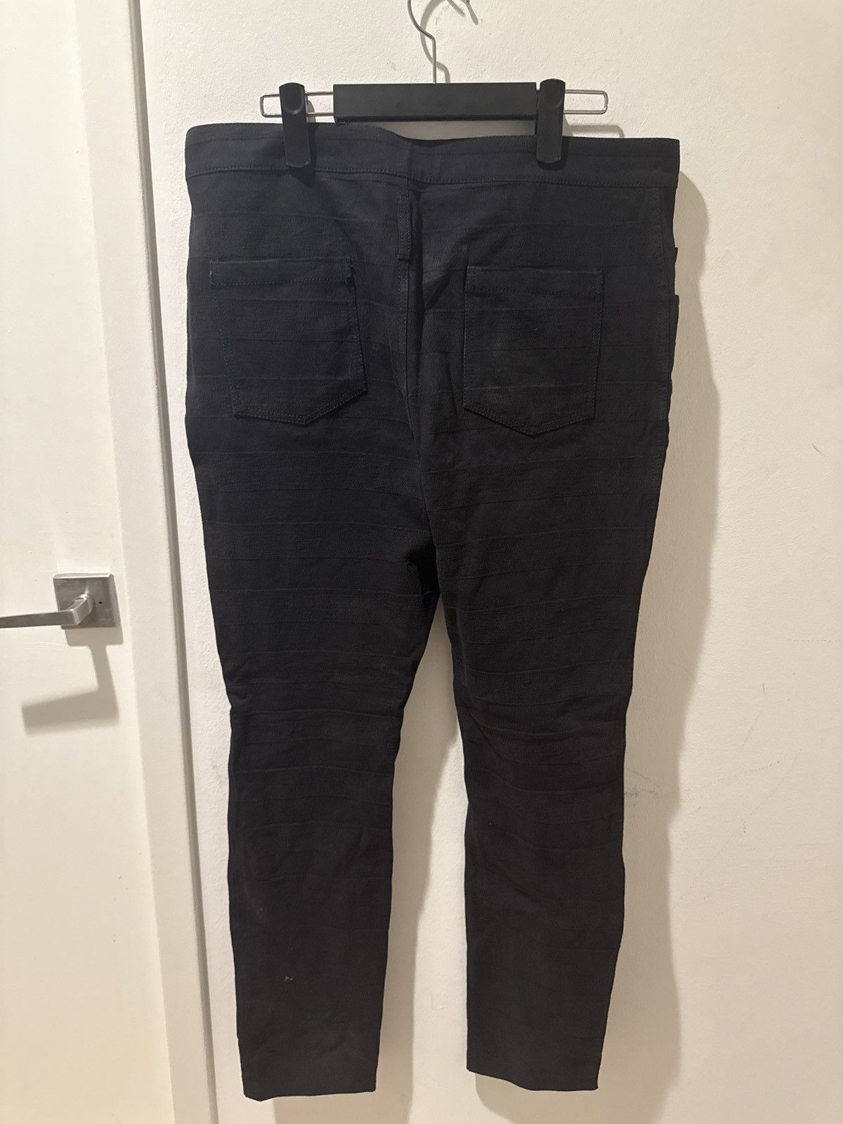 Haider Ackermann Haider shadow stripe slim jeans size M Size US 32 / EU 48 - 2 Thumbnail