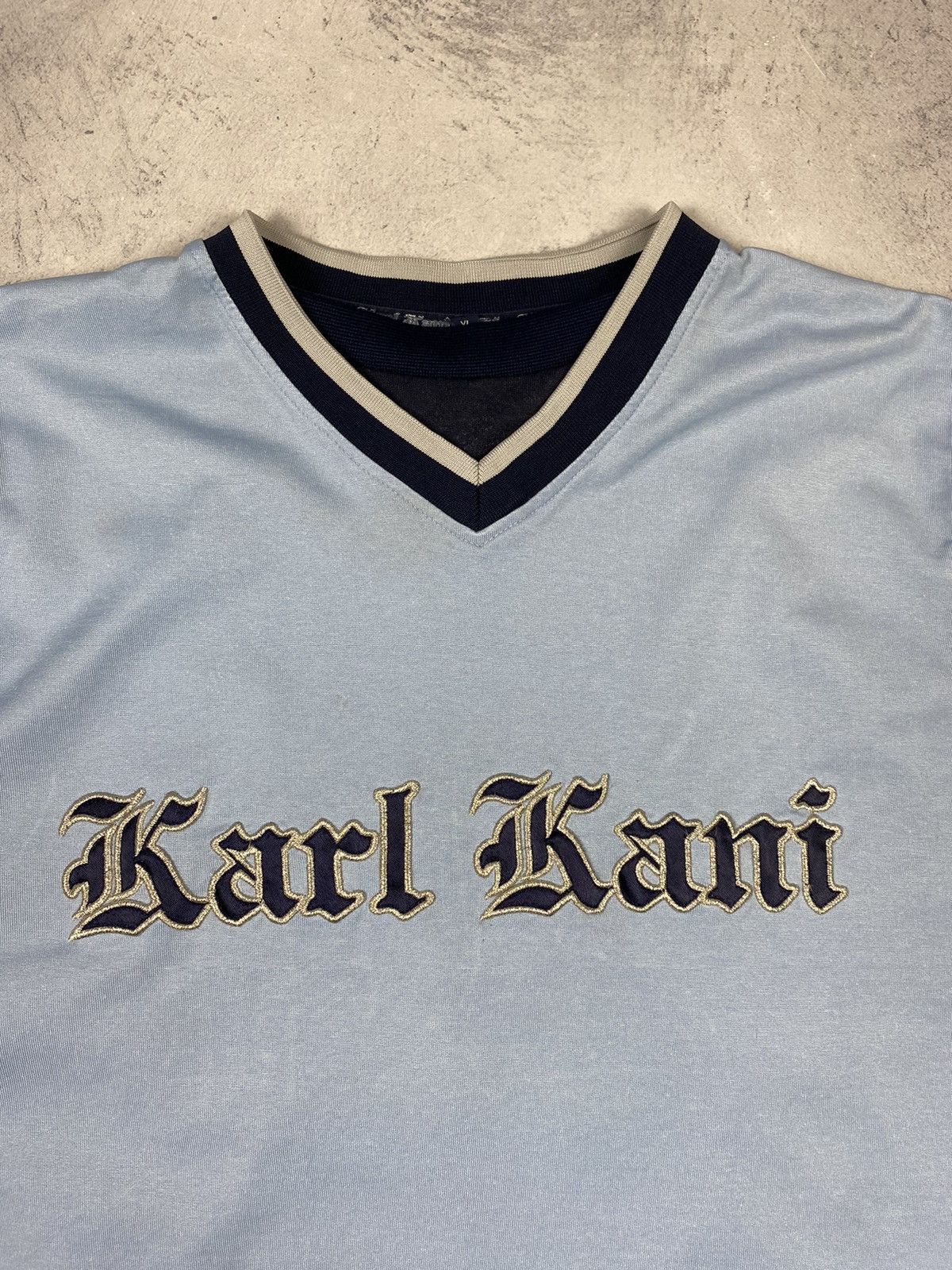 Karl Kani × Rap Tees × Vintage Vintage 90s Karl Kani South Central Embroidered jersry Size US XL / EU 56 / 4 - 5 Thumbnail