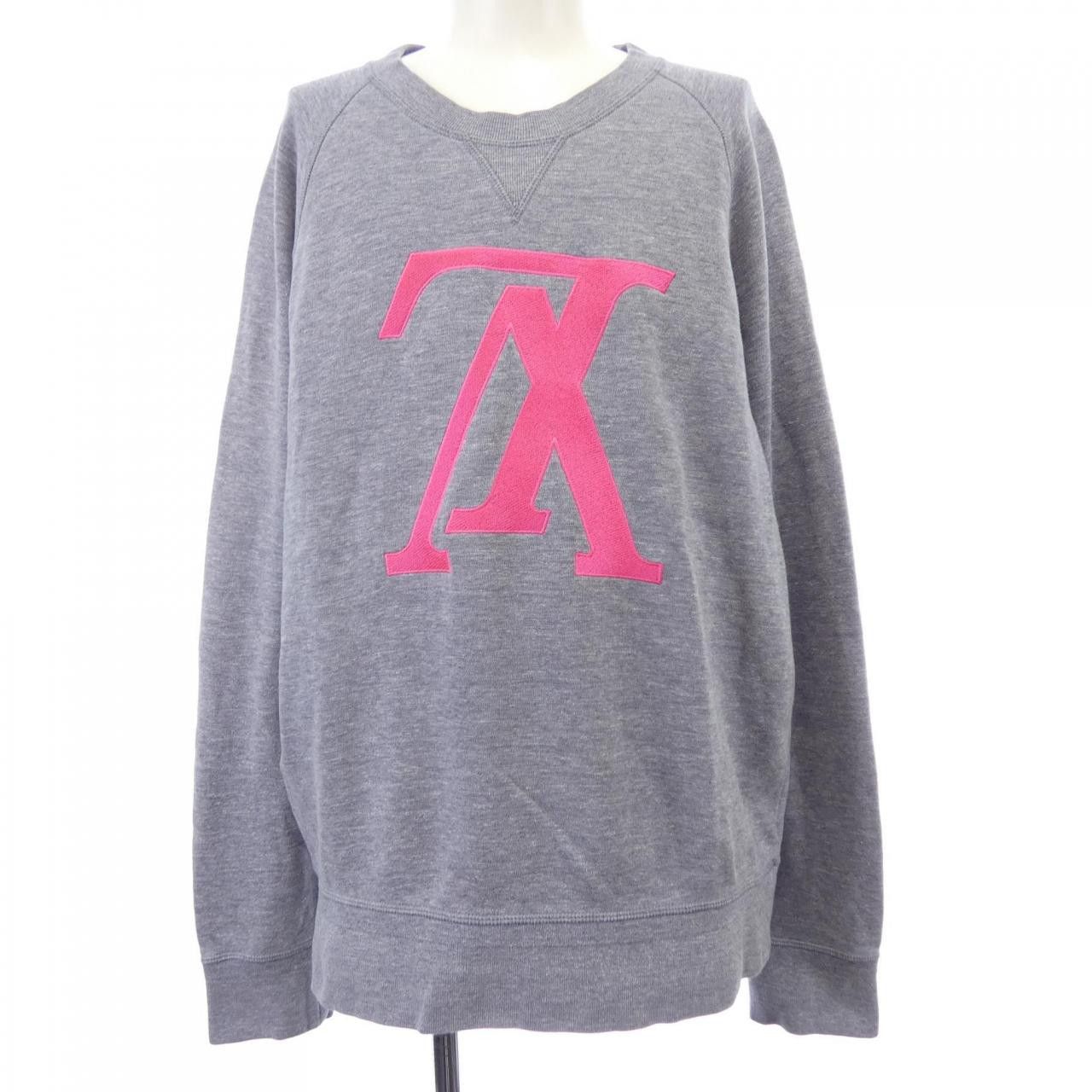 Louis Vuitton Louis Vuitton Louis Vuitton Upside Down LV Logo Cotton Sweatshirt Textile Sweatshirts & Hoodies HFY20WGVR DUTY FREE for USA Size ONE SIZE - 1 Thumbnail