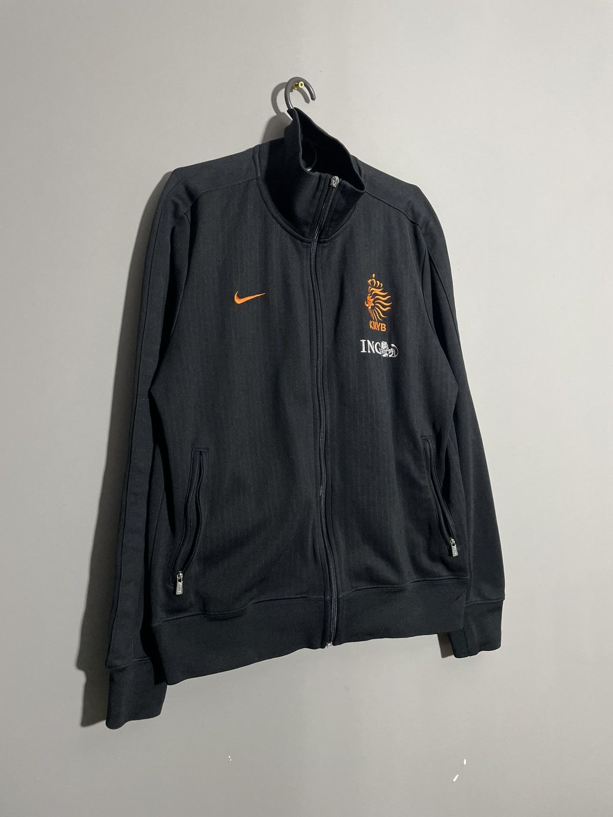 Nike Nike Netherlands Black Men’s Truck Jacket size L Size US L / EU 52-54 / 3 - 2 Thumbnail